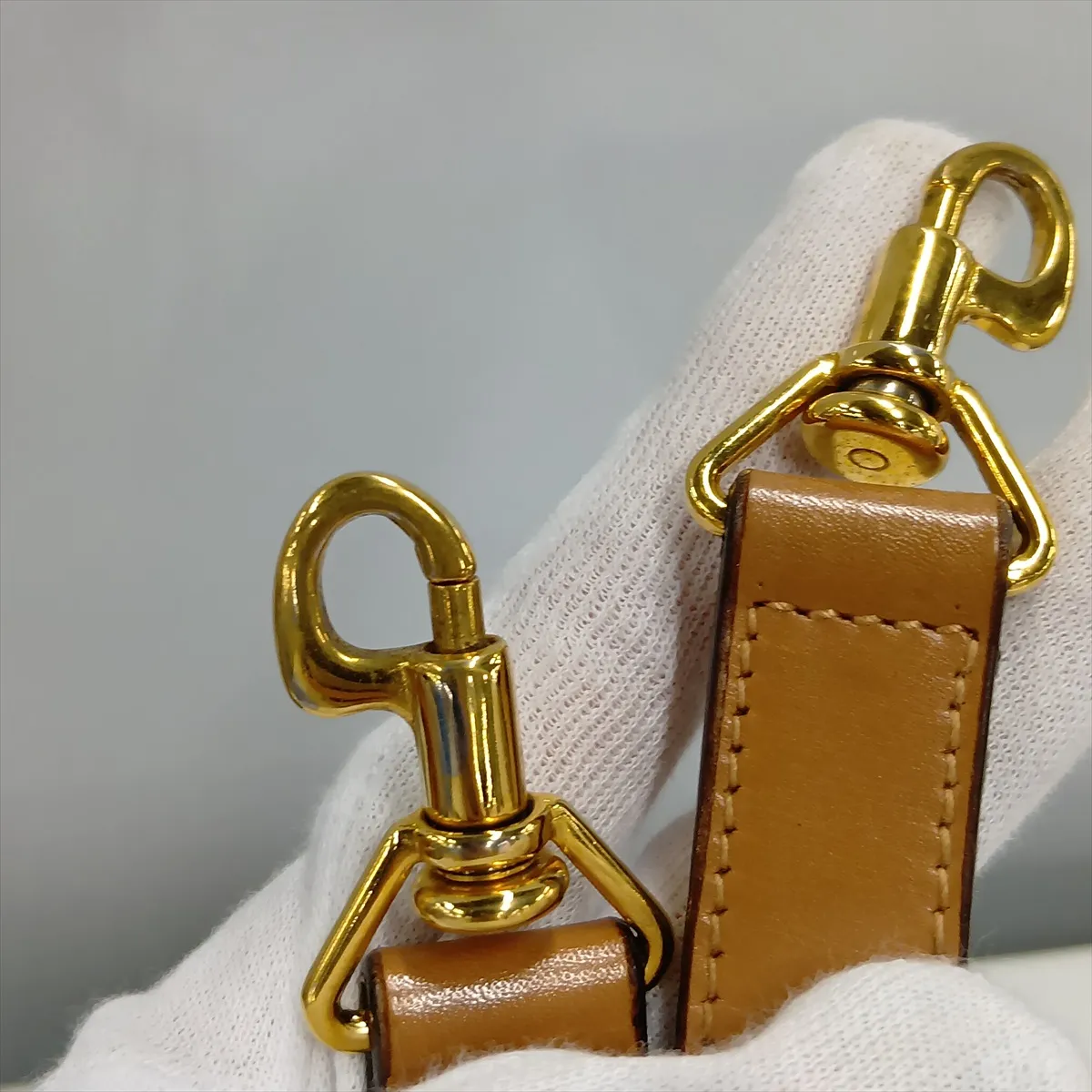 Old Gucci Lady Lock Leather 2-Way Handbag, Brown, with Mirror — view 14