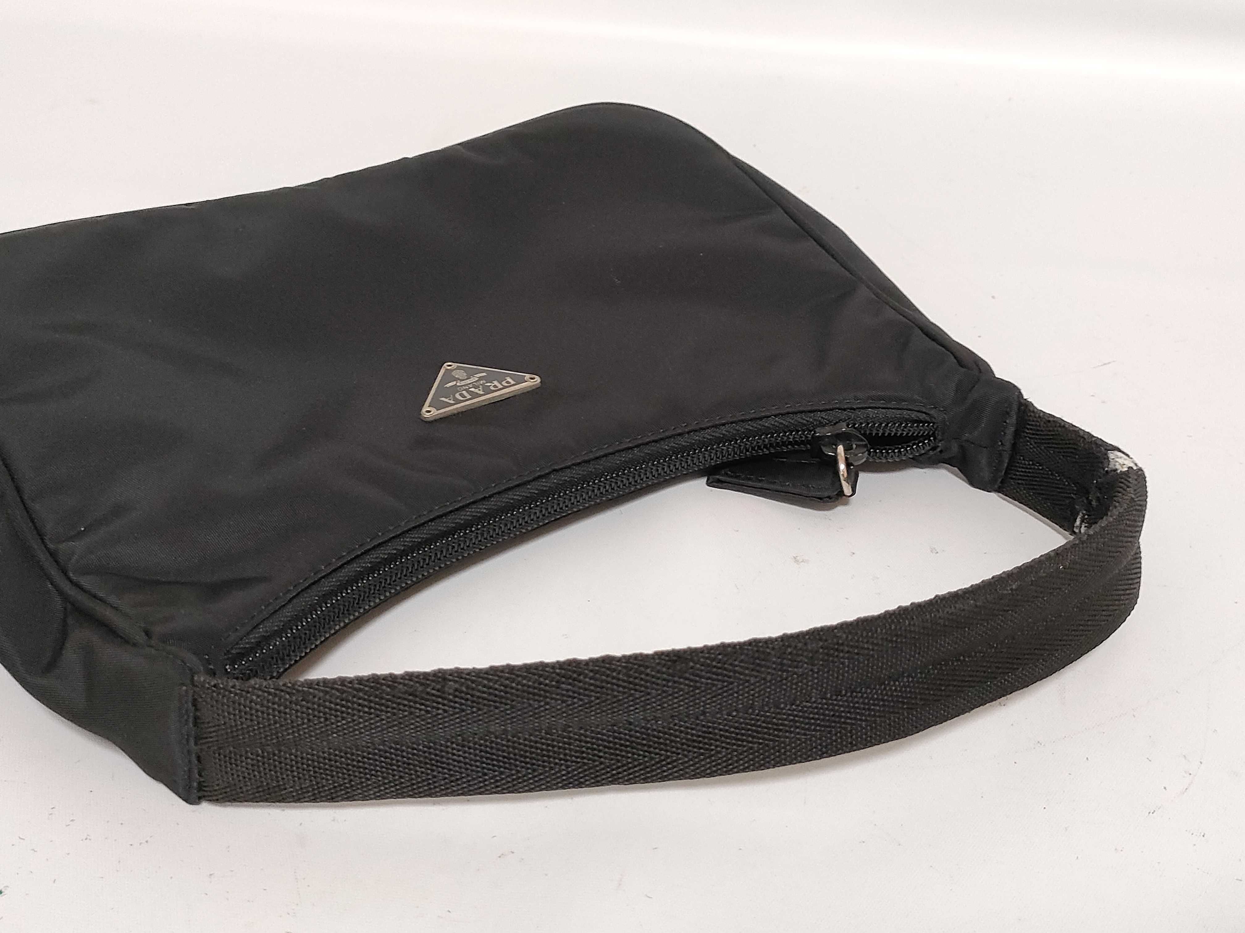 Nylon Handbag, Black Nylon Handbag — view 3