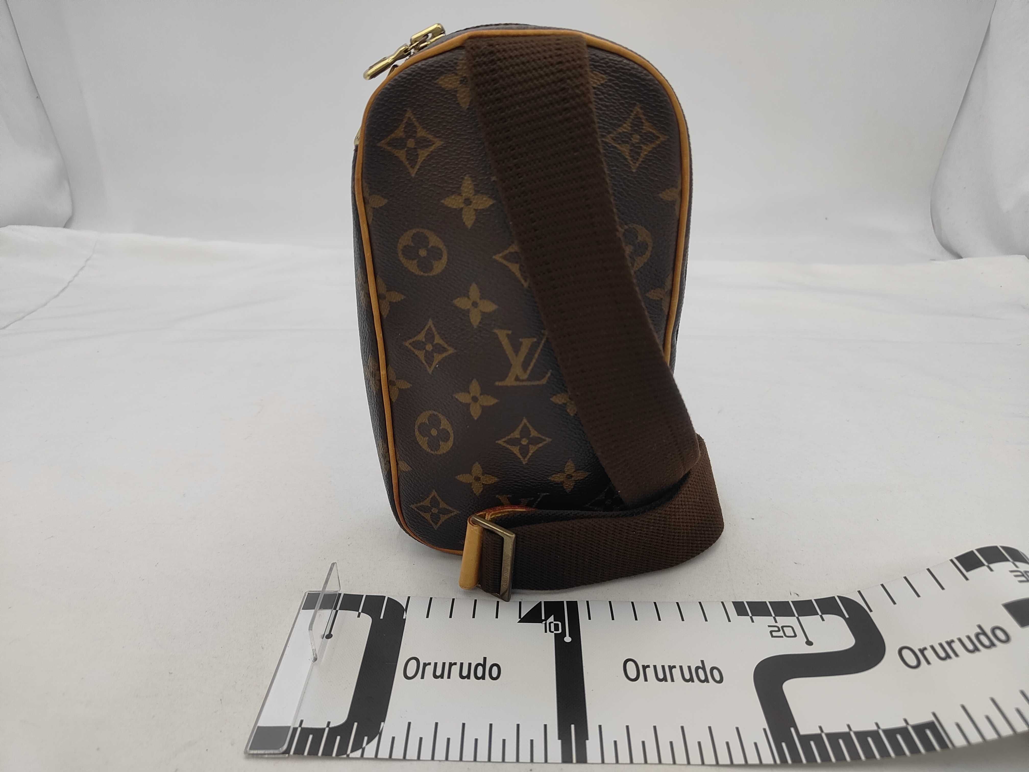 M51870 Pochette Gange Coated Canvas Brown Shoulder Bag — view 2