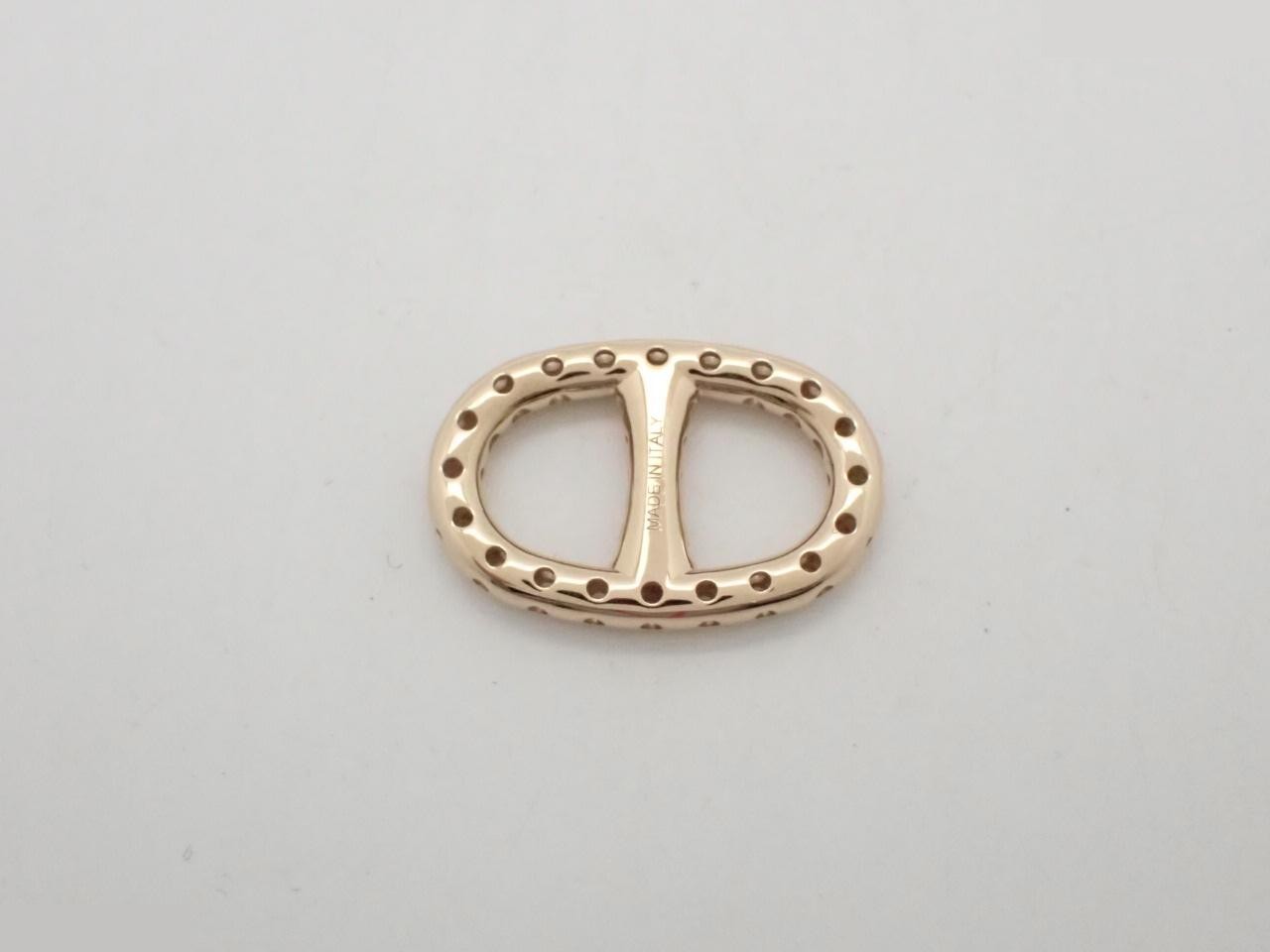 Mini Chaine d'Ancre Perforé Scarf Ring — view 2