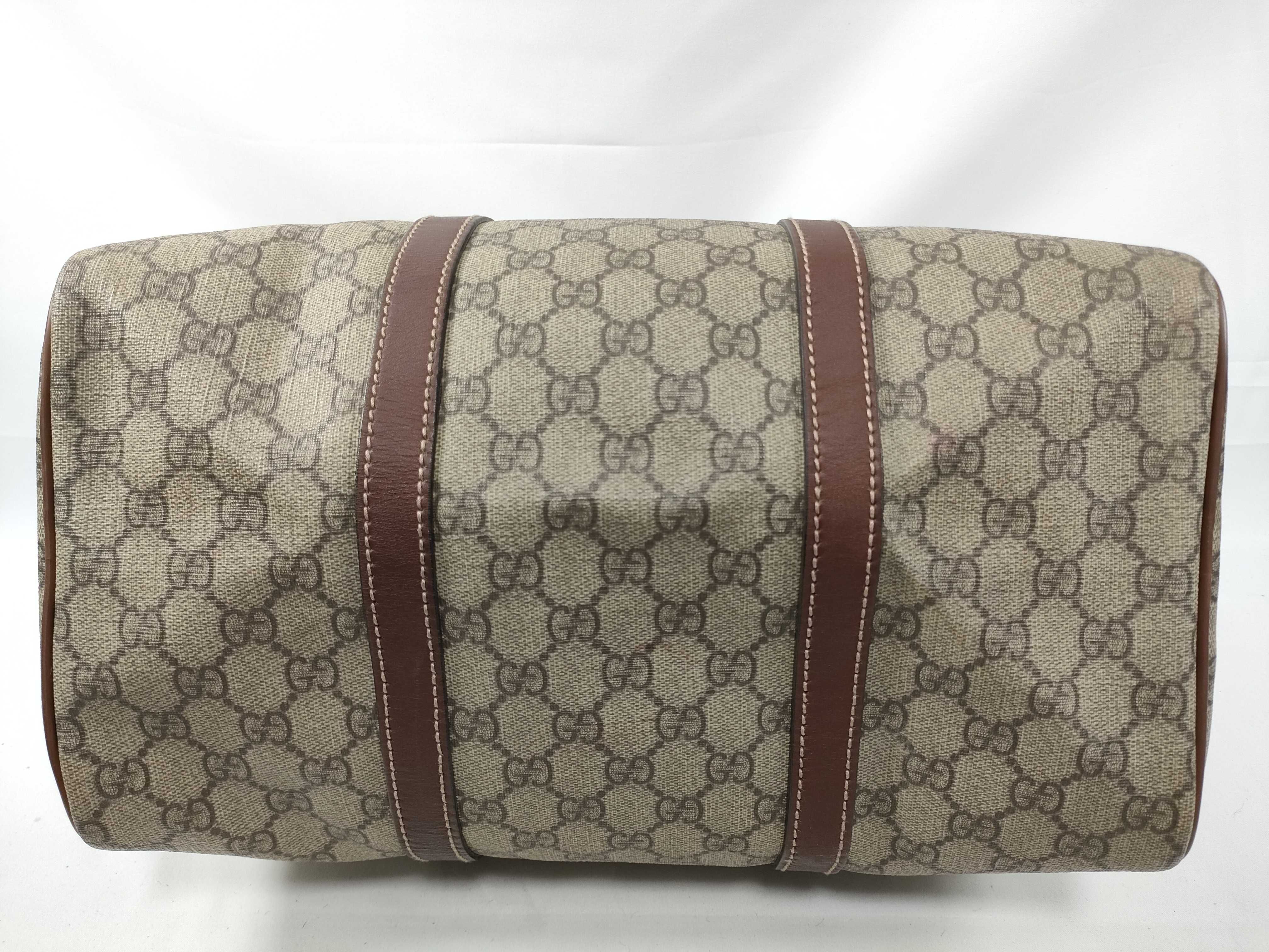 ID- Canvas GG Supreme leather Handbag Beige x brown 193603 Handbag — view 8