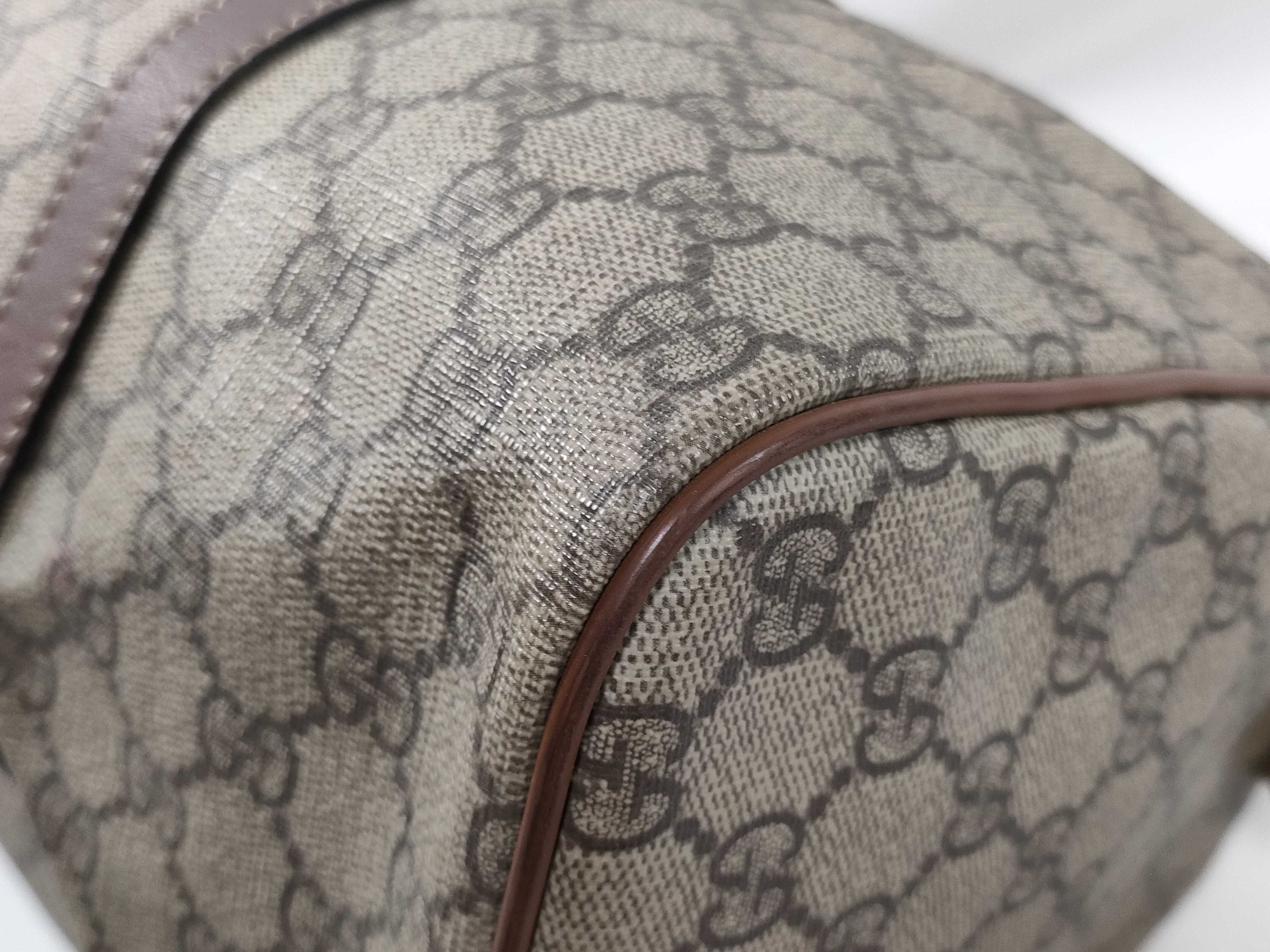 ID- Canvas GG Supreme leather Handbag Beige x brown 193603 Handbag — view 9