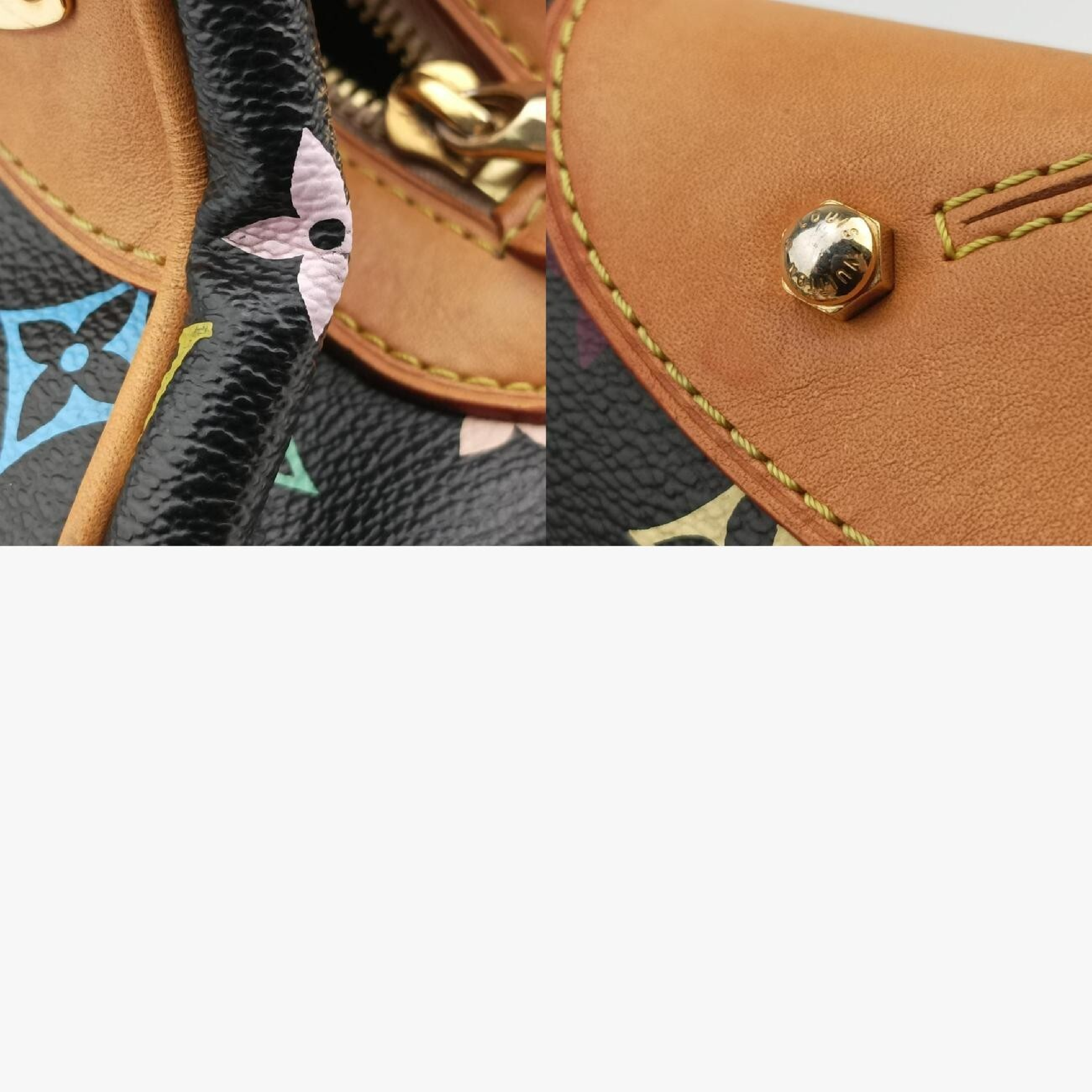 Claudia Noir Monogram Multicolor M40194 CE4151 Shoulder Bag — view 11