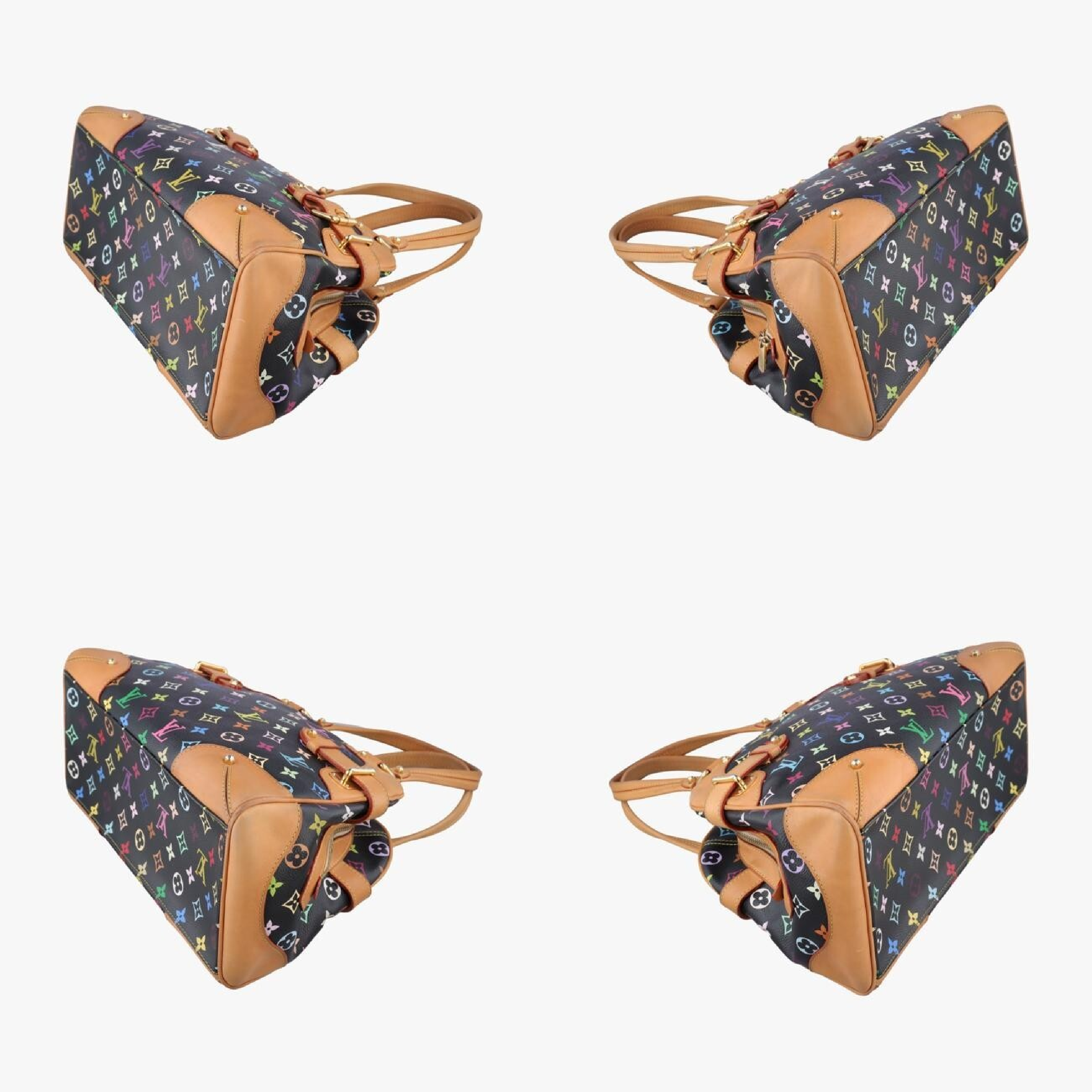 Claudia Noir Monogram Multicolor M40194 CE4151 Shoulder Bag — view 4