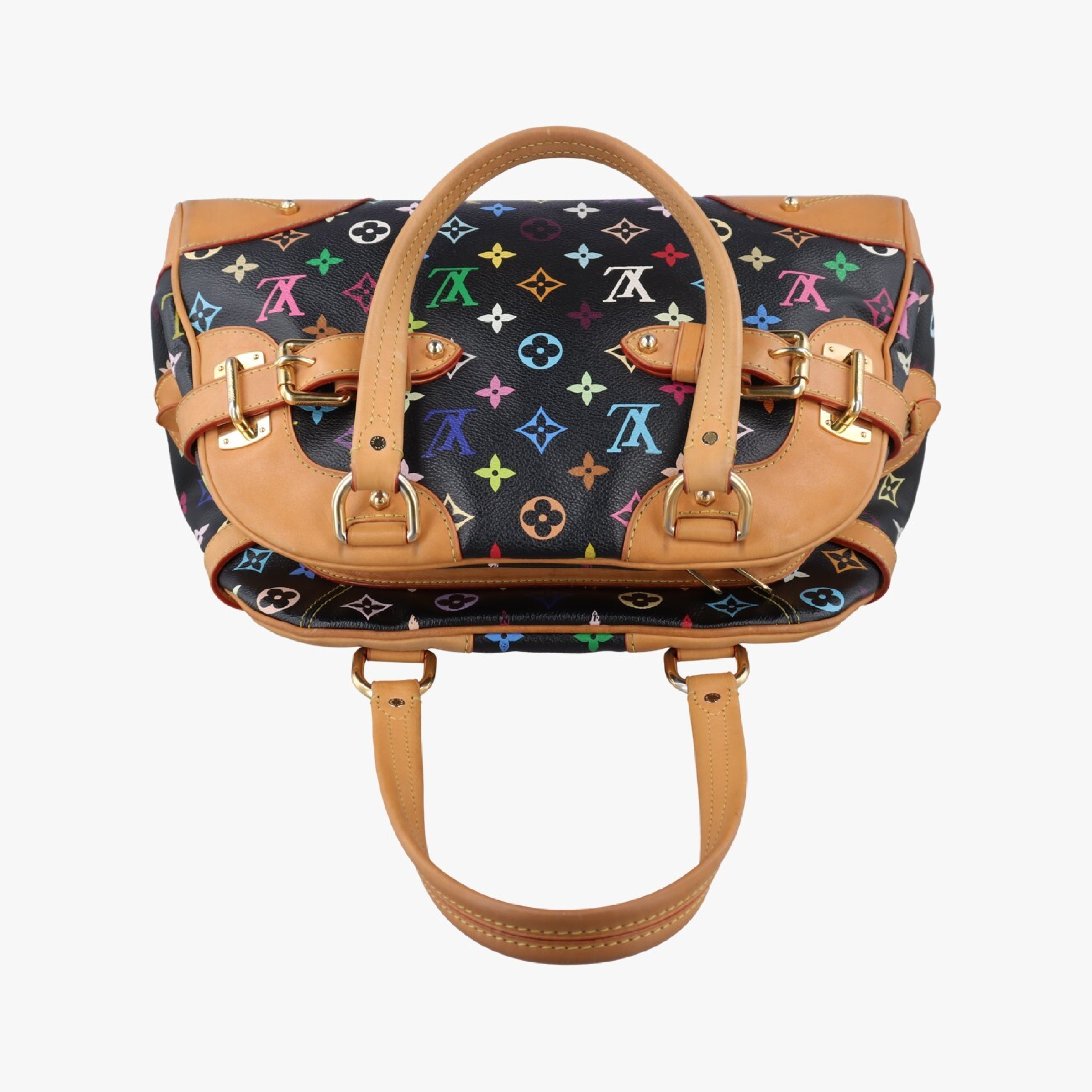 Claudia Noir Monogram Multicolor M40194 CE4151 Shoulder Bag — view 5