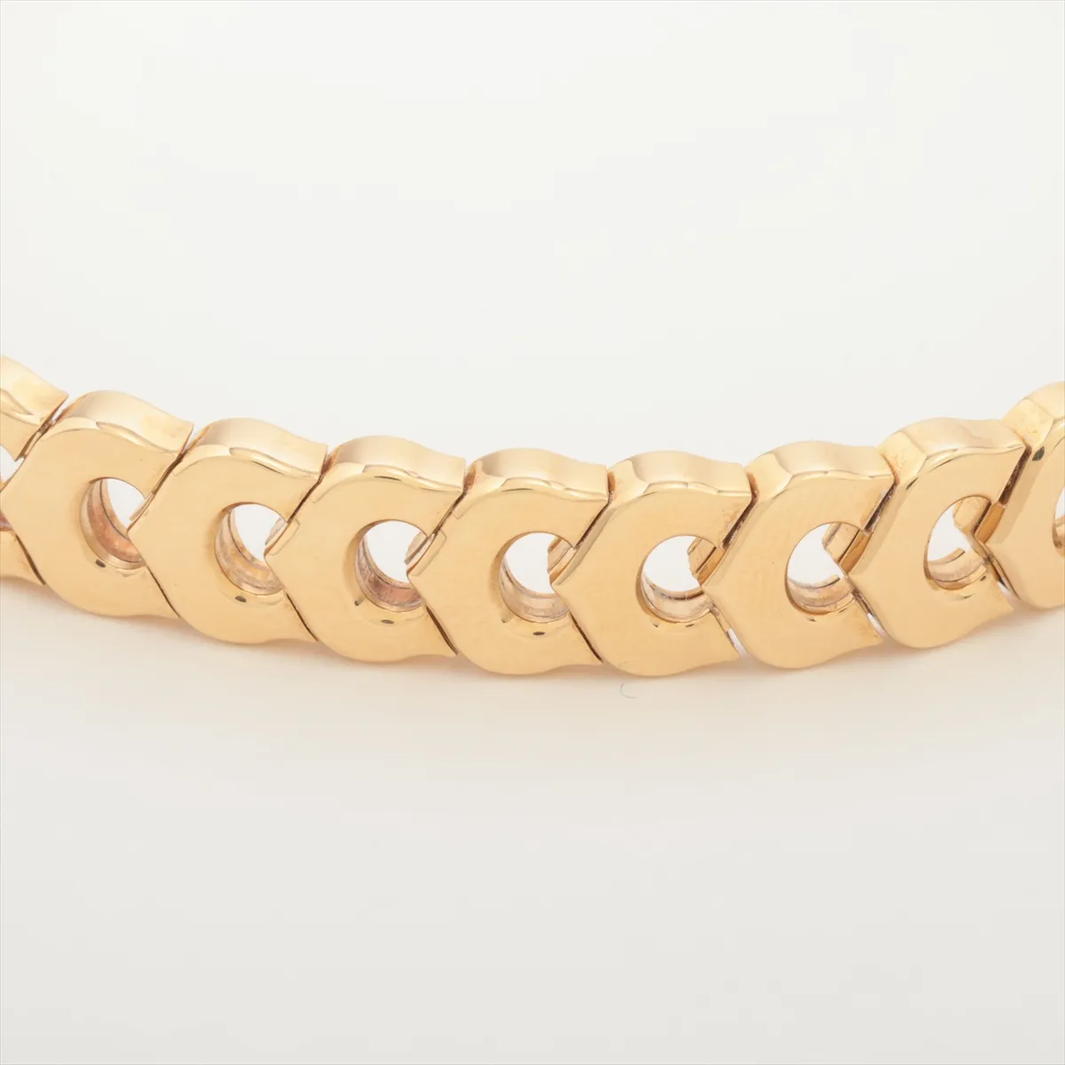 C de Cartier diamond bracelet 750(YG) 40.2g 870818 Stone — view 2