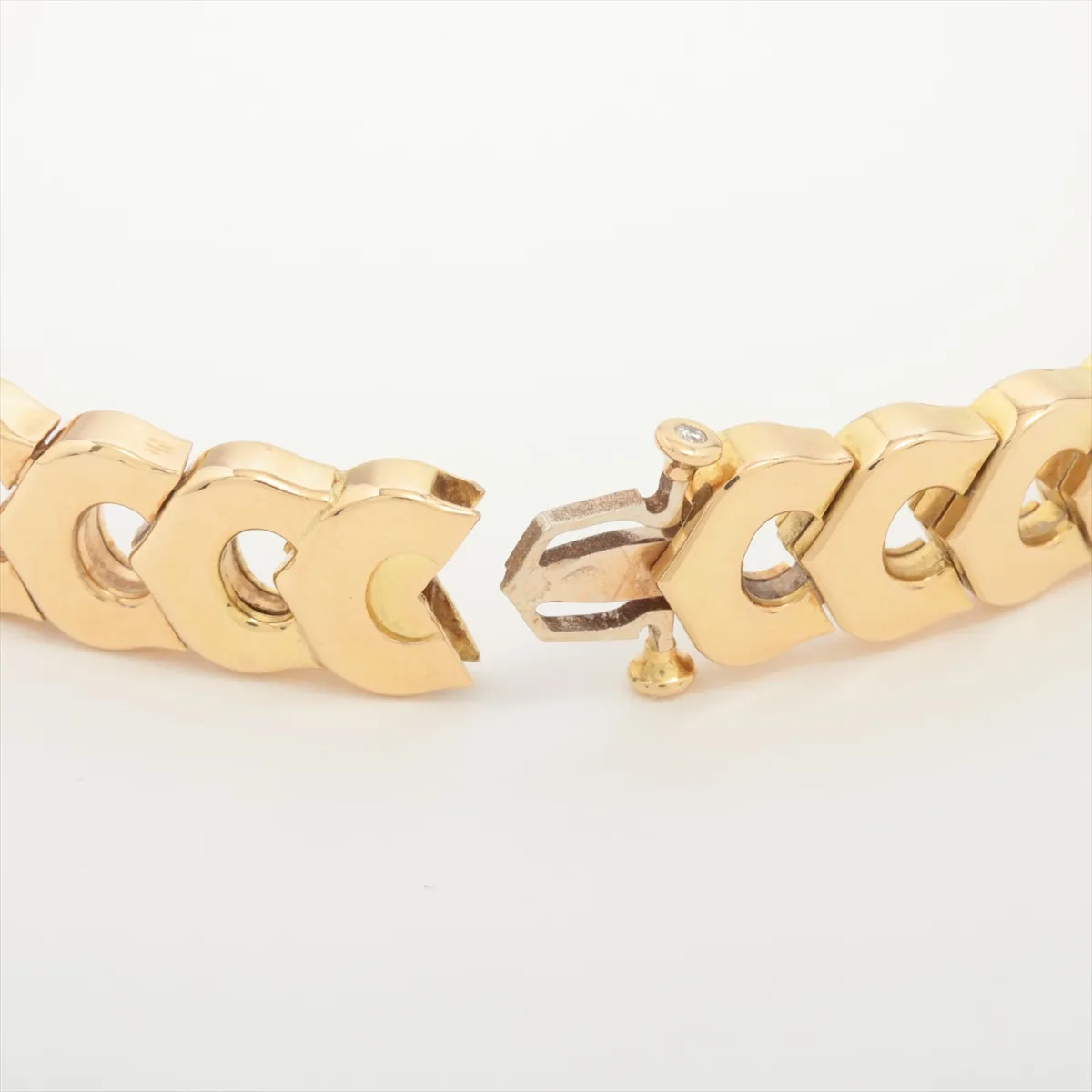C de Cartier diamond bracelet 750(YG) 40.2g 870818 Stone — view 4