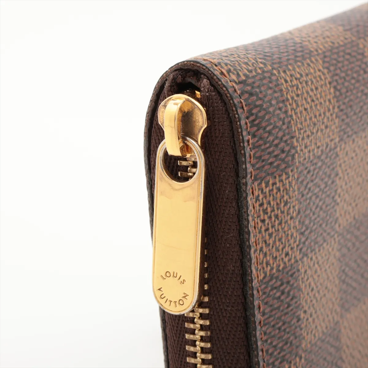 Damier Zippy Coin Purse N63070 Brown Compact Wallet (RFID detected) — view 11