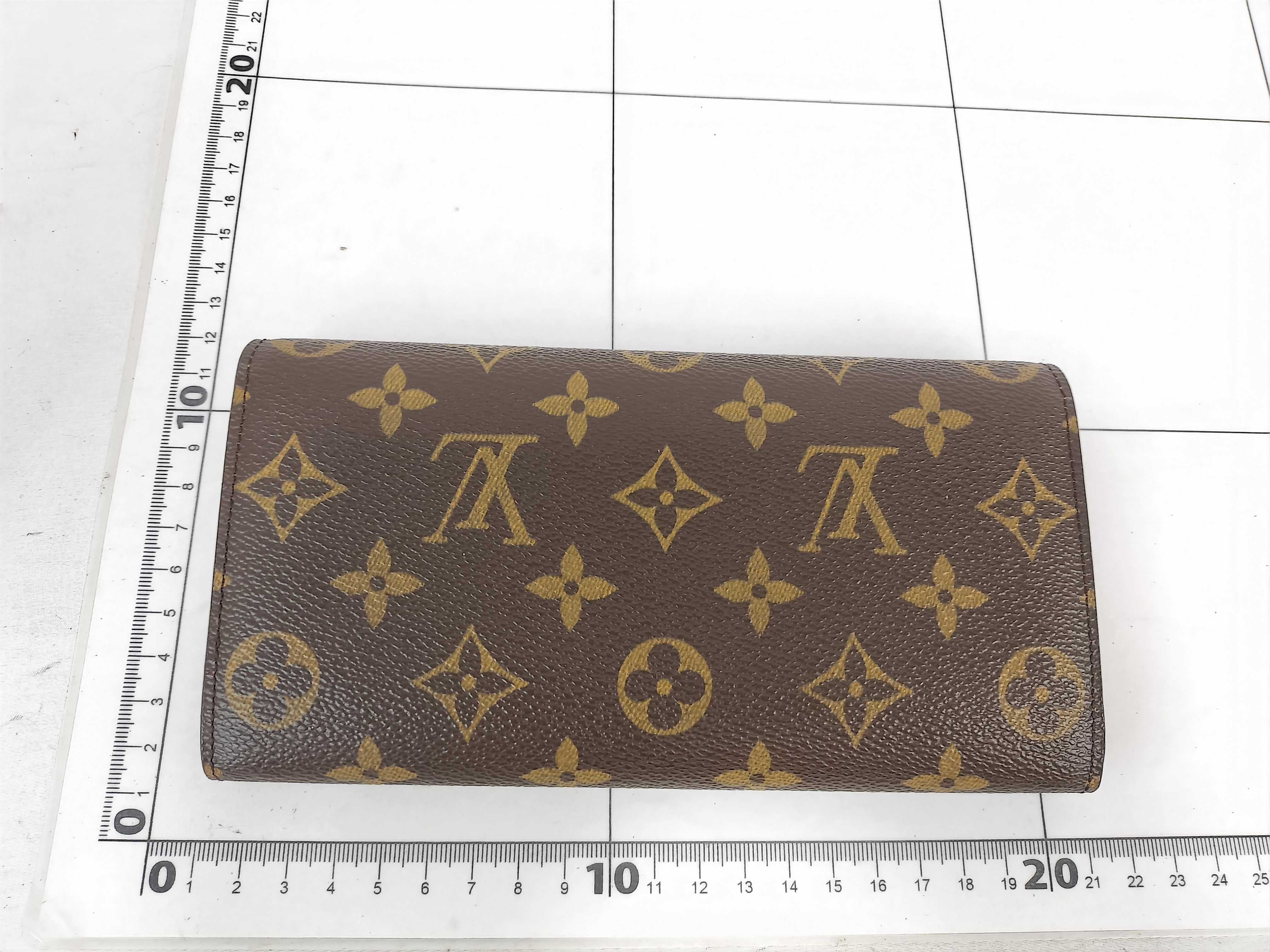 Monogram Louis Vuitton Monogram Sarah TH1003 Unused Wallet — view 2