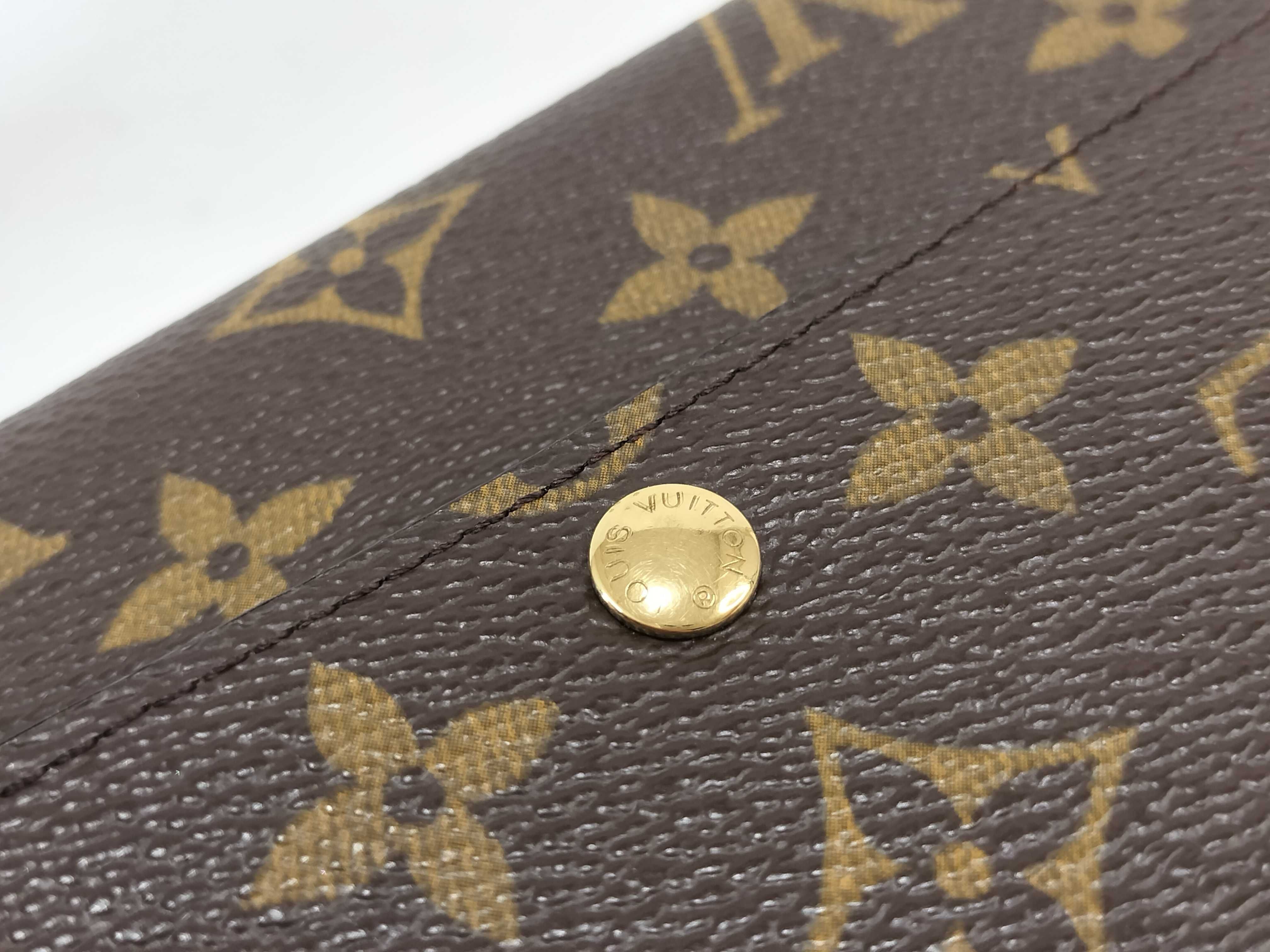 Monogram Louis Vuitton Monogram Sarah TH1003 Unused Wallet — view 7