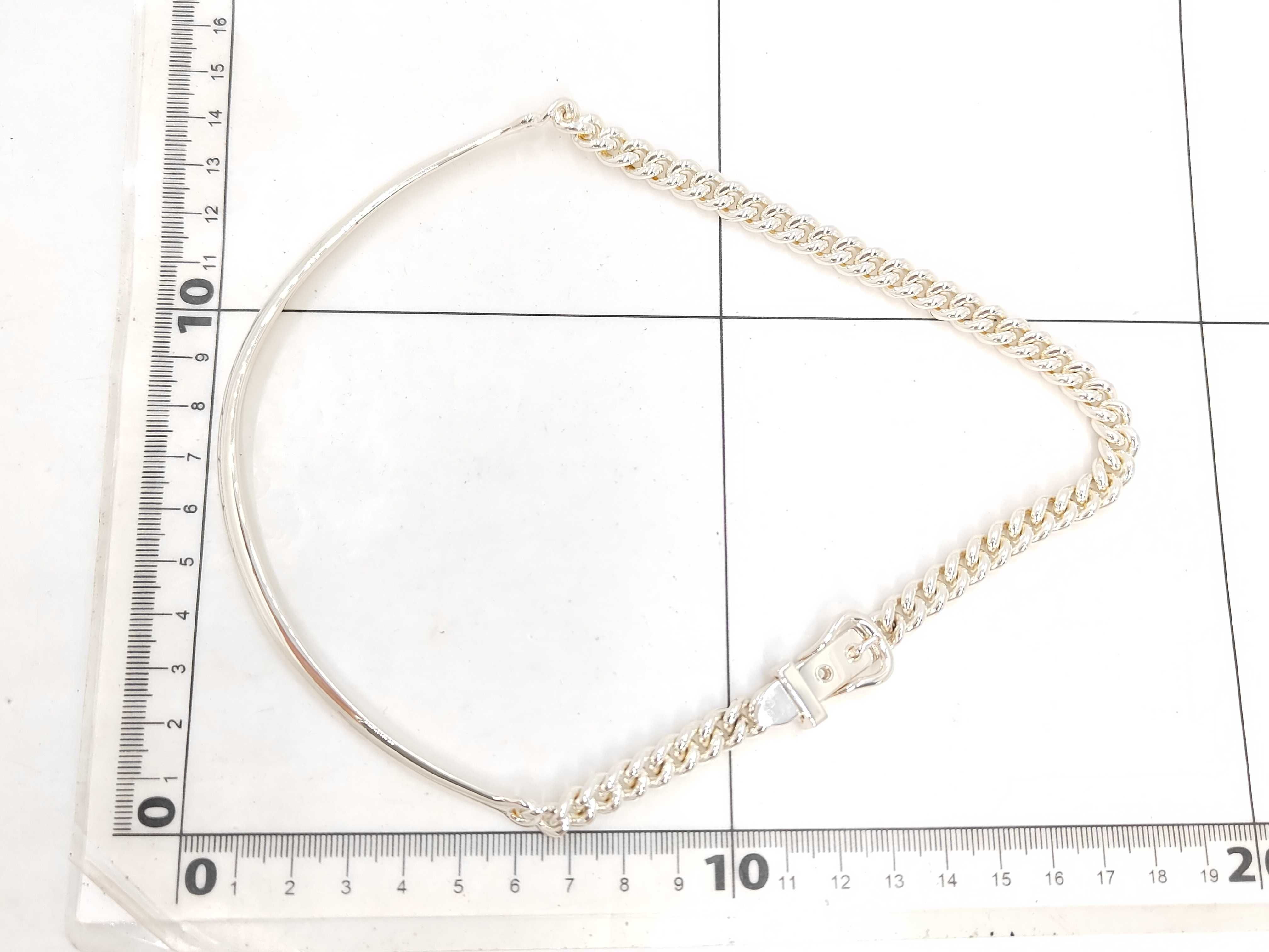 Boucles Sellier Inflexible 44 Choker Ag925 79.6g Necklace — view 6