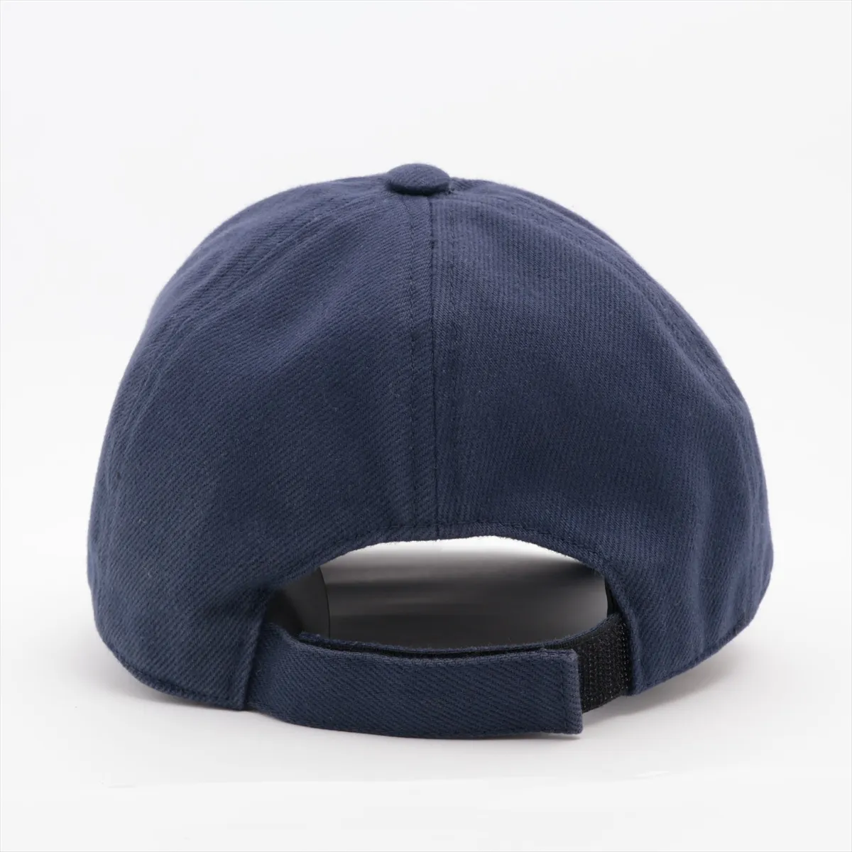 5HC179 Logo Cap, Size S, Cotton, Navy. Shows signs of wear, — view 3