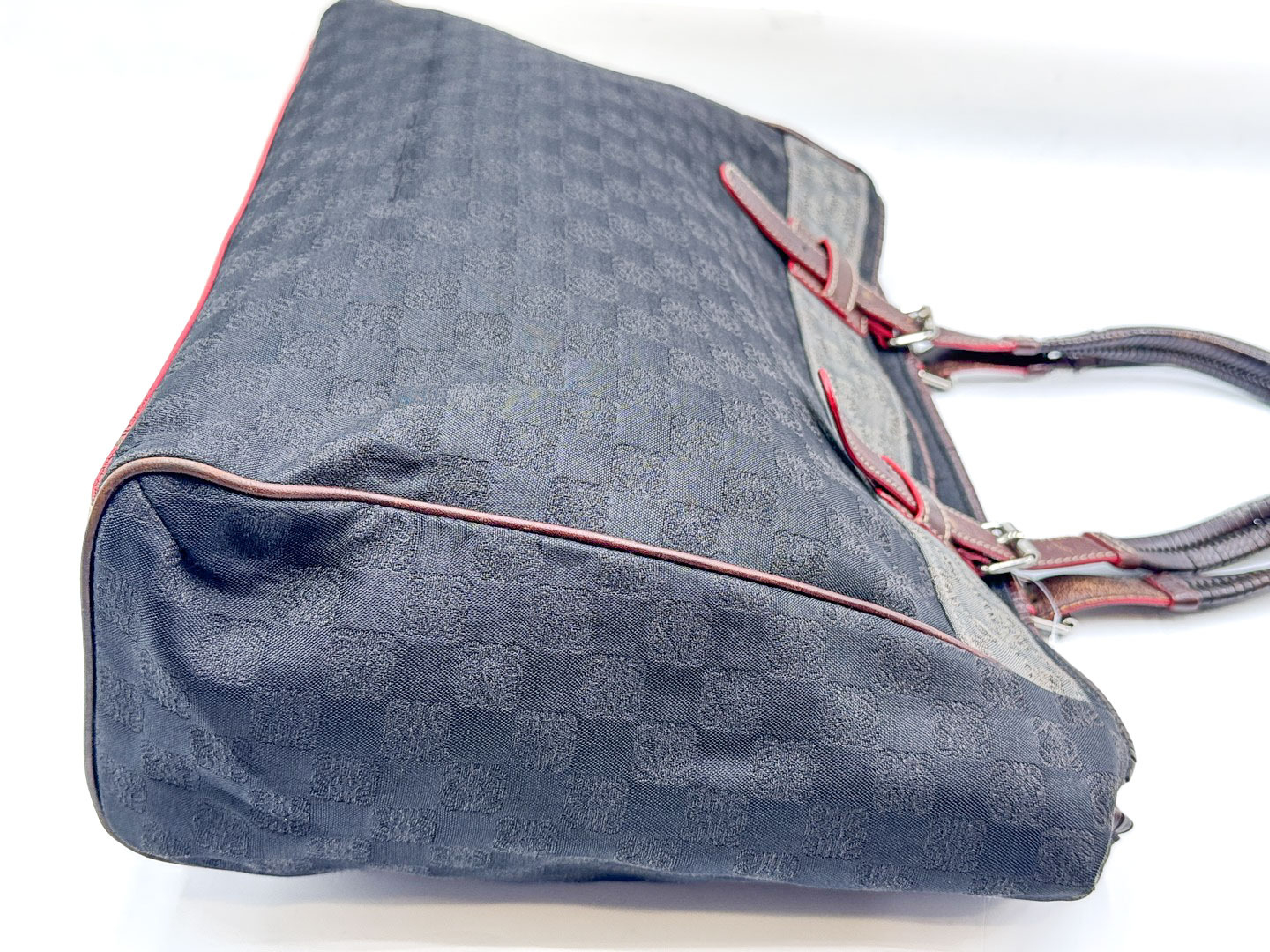 Anagram Leather Tote Bag — view 5