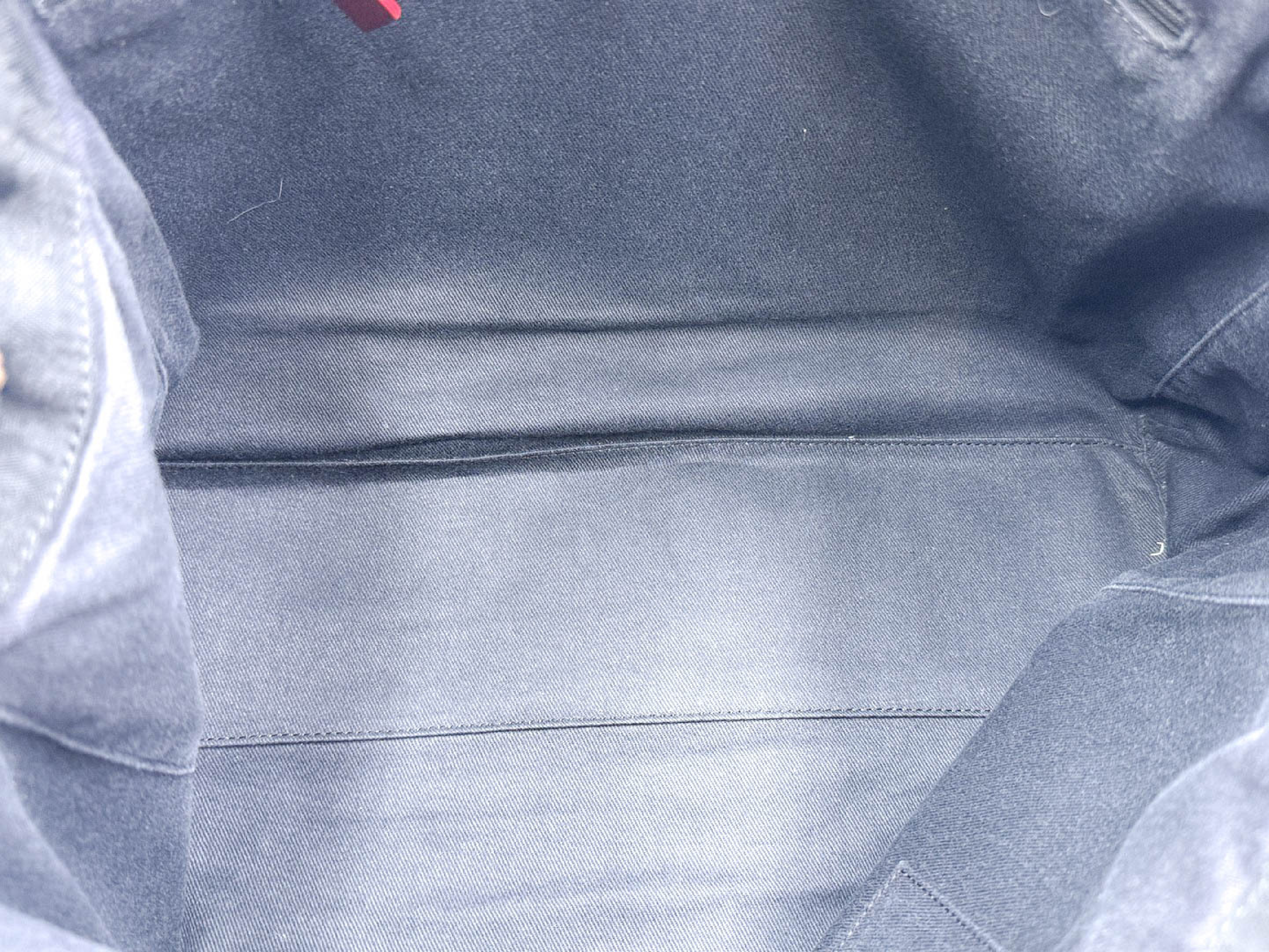 Anagram Leather Tote Bag — view 10