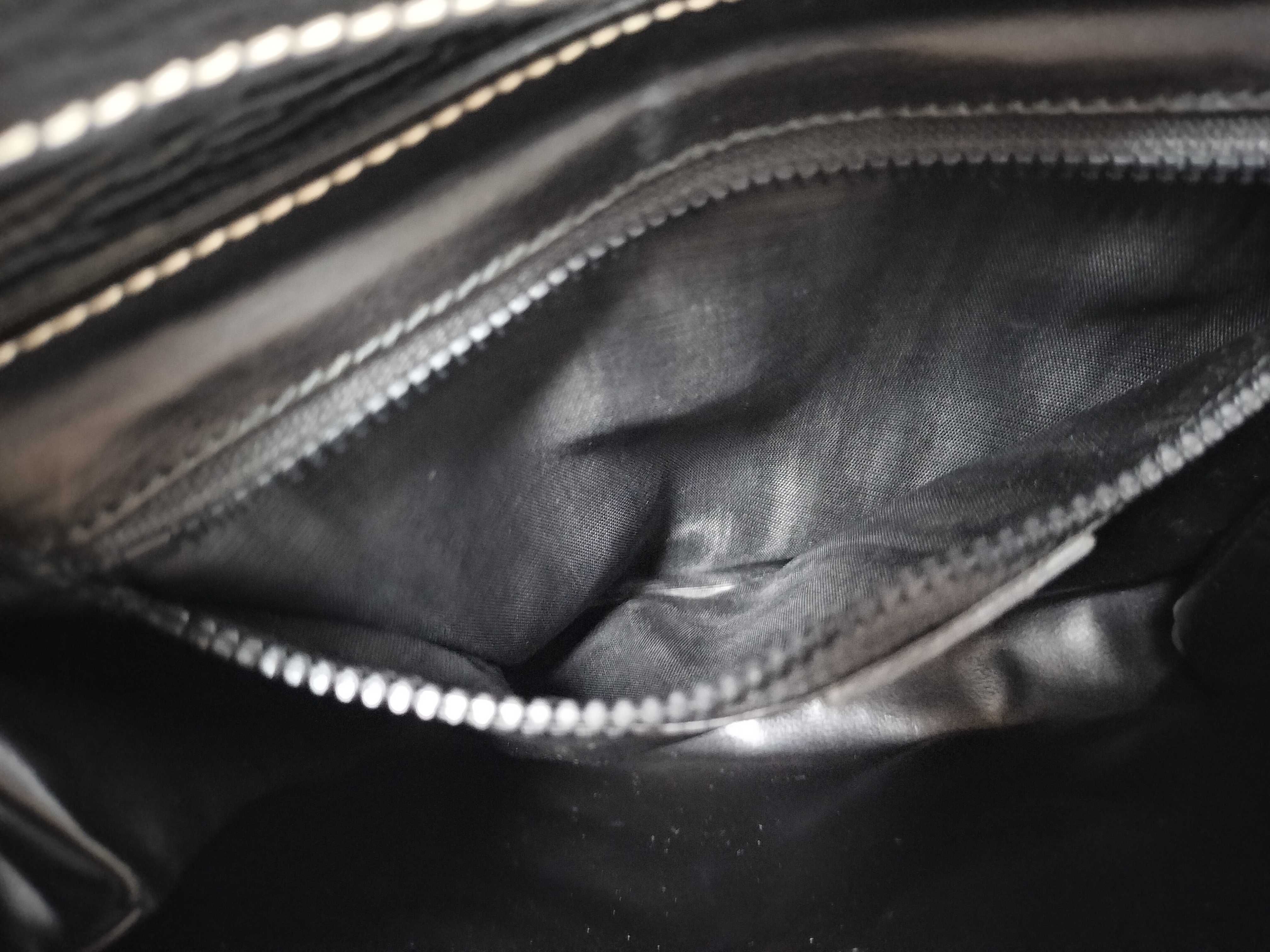 shoulder bag, black. — view 12