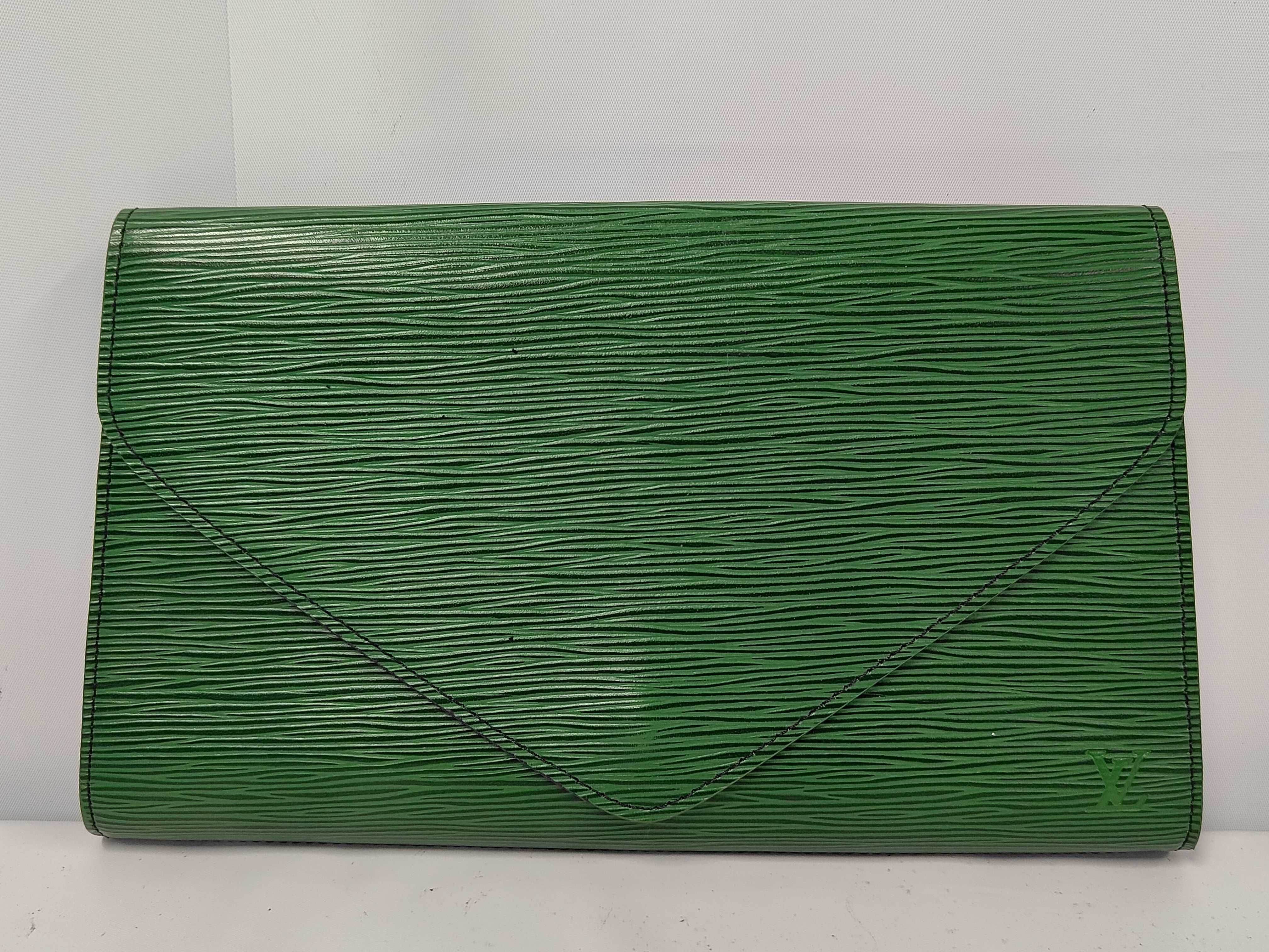 Art Deco Green Clutch Bag