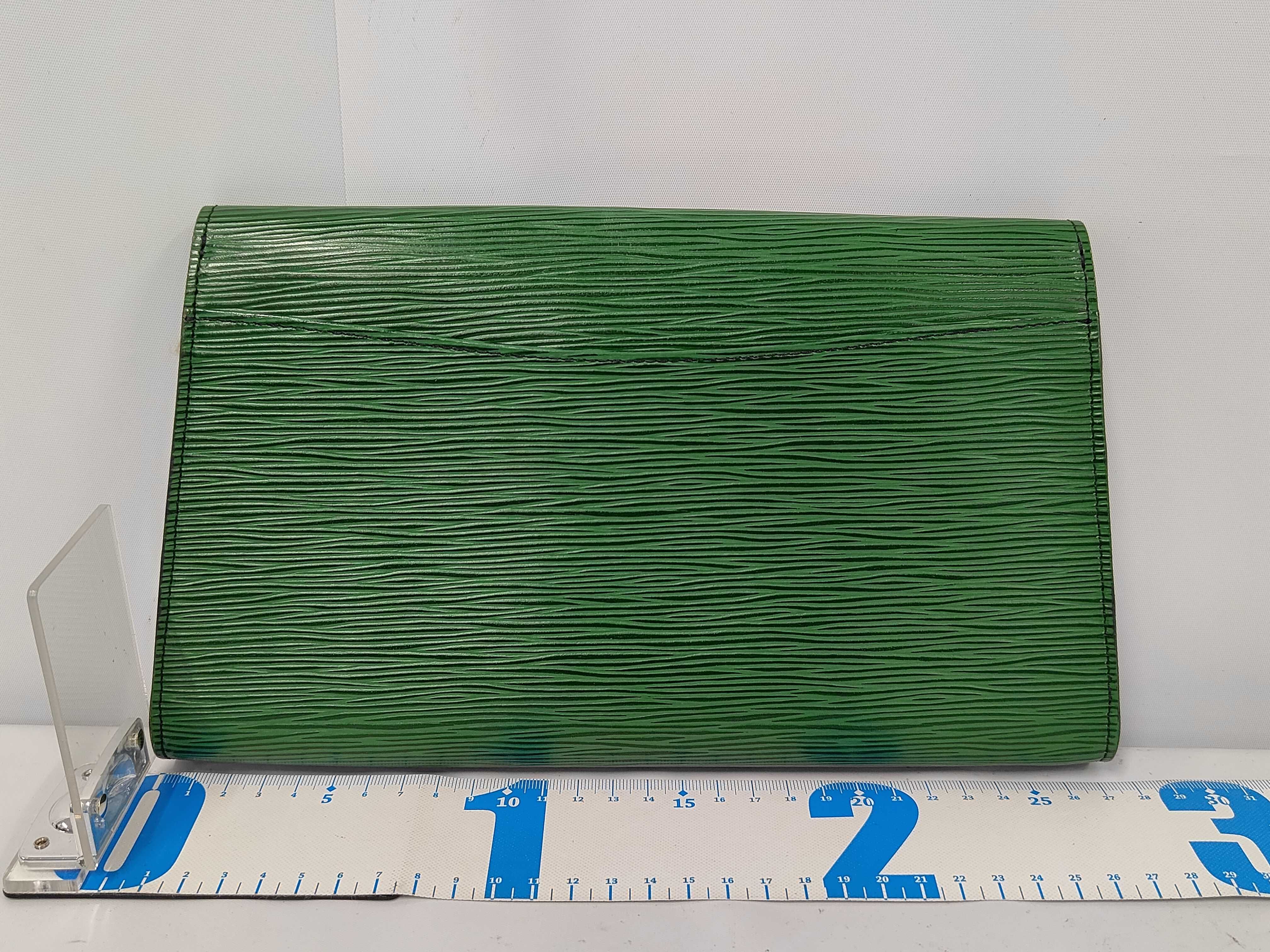 Art Deco Green Clutch Bag — view 2