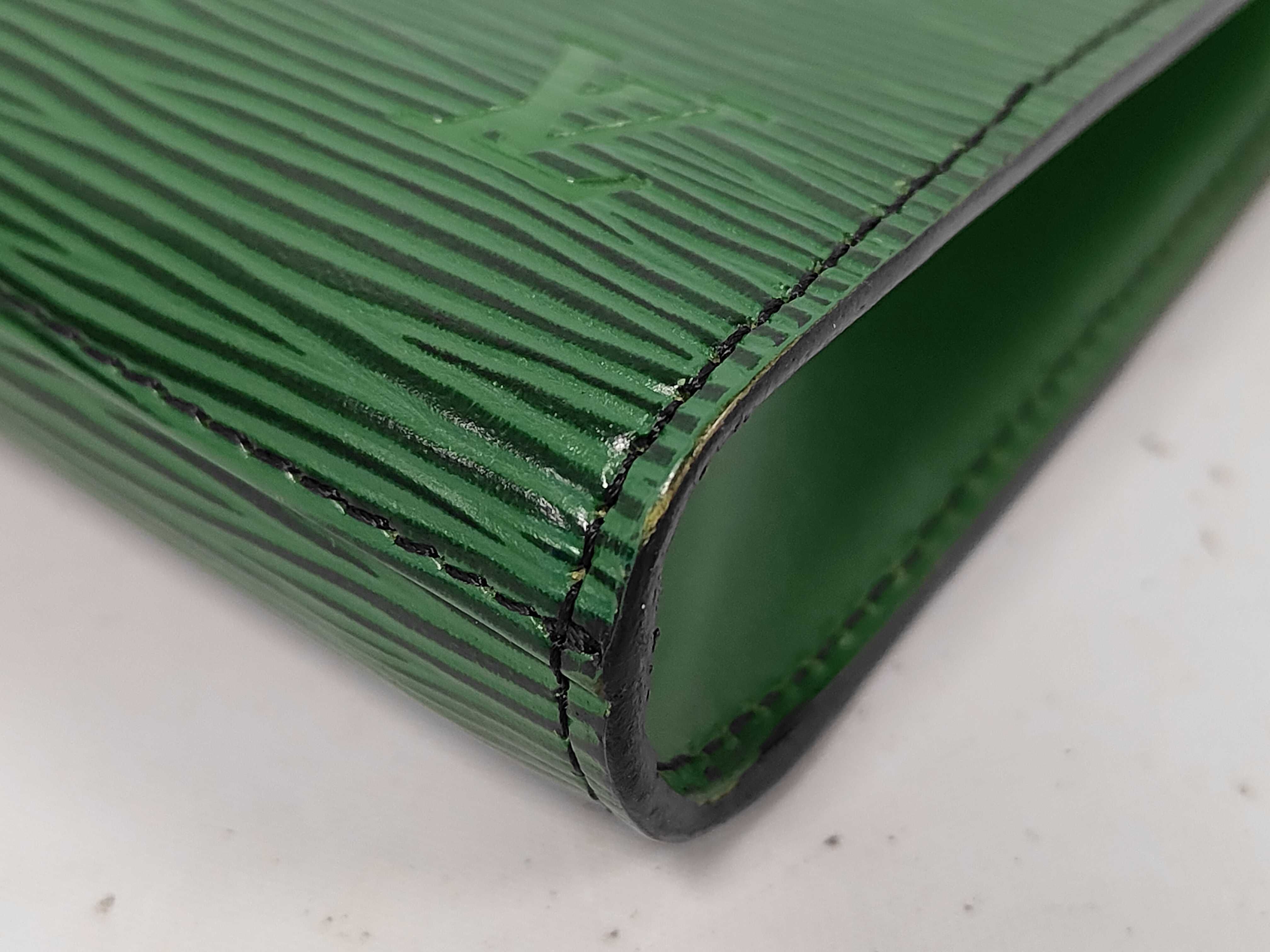Art Deco Green Clutch Bag — view 3