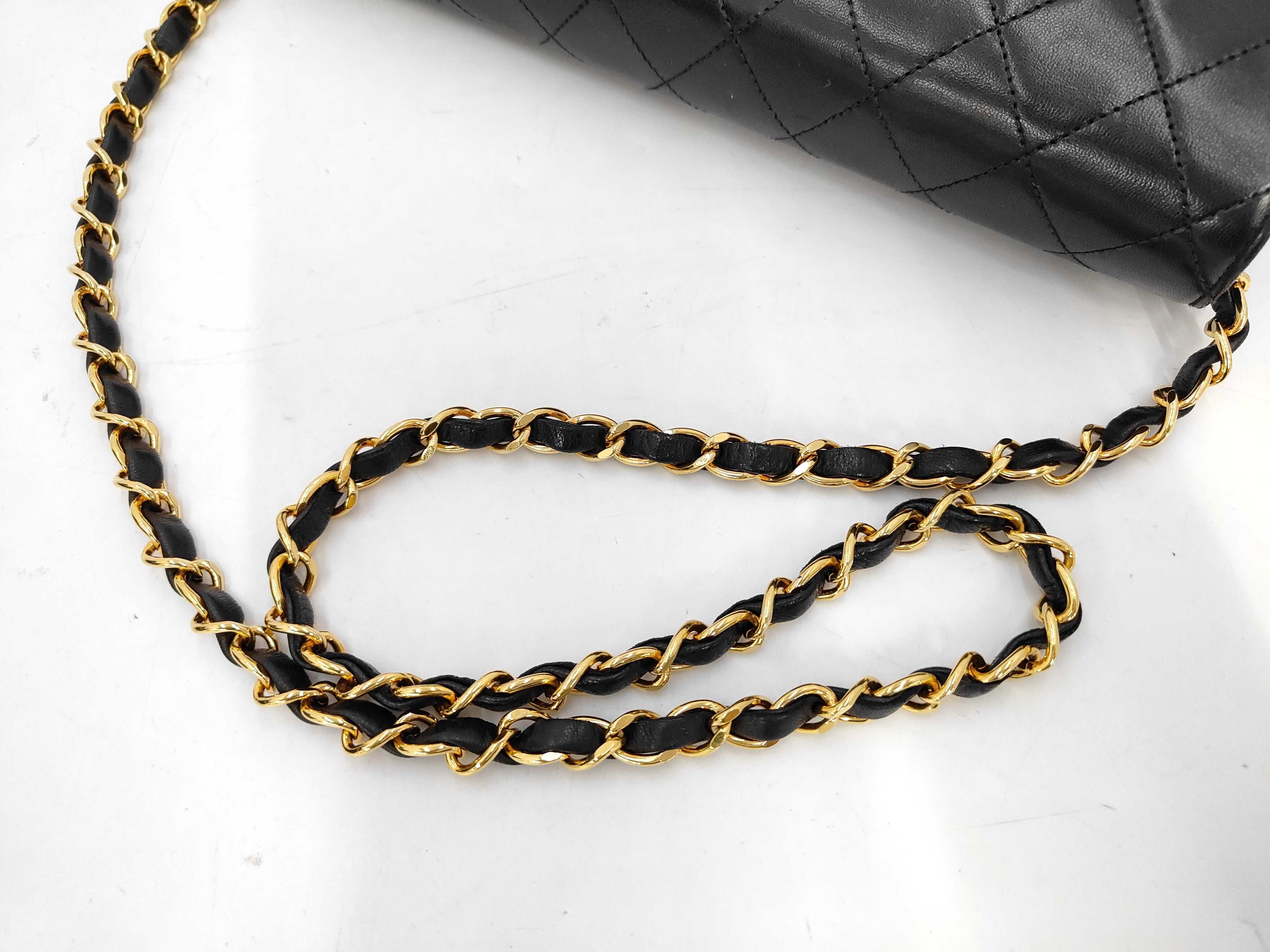 Lambskin [20% UP] Coco Mark Push-Lock Chain Shoulder Bag — view 3