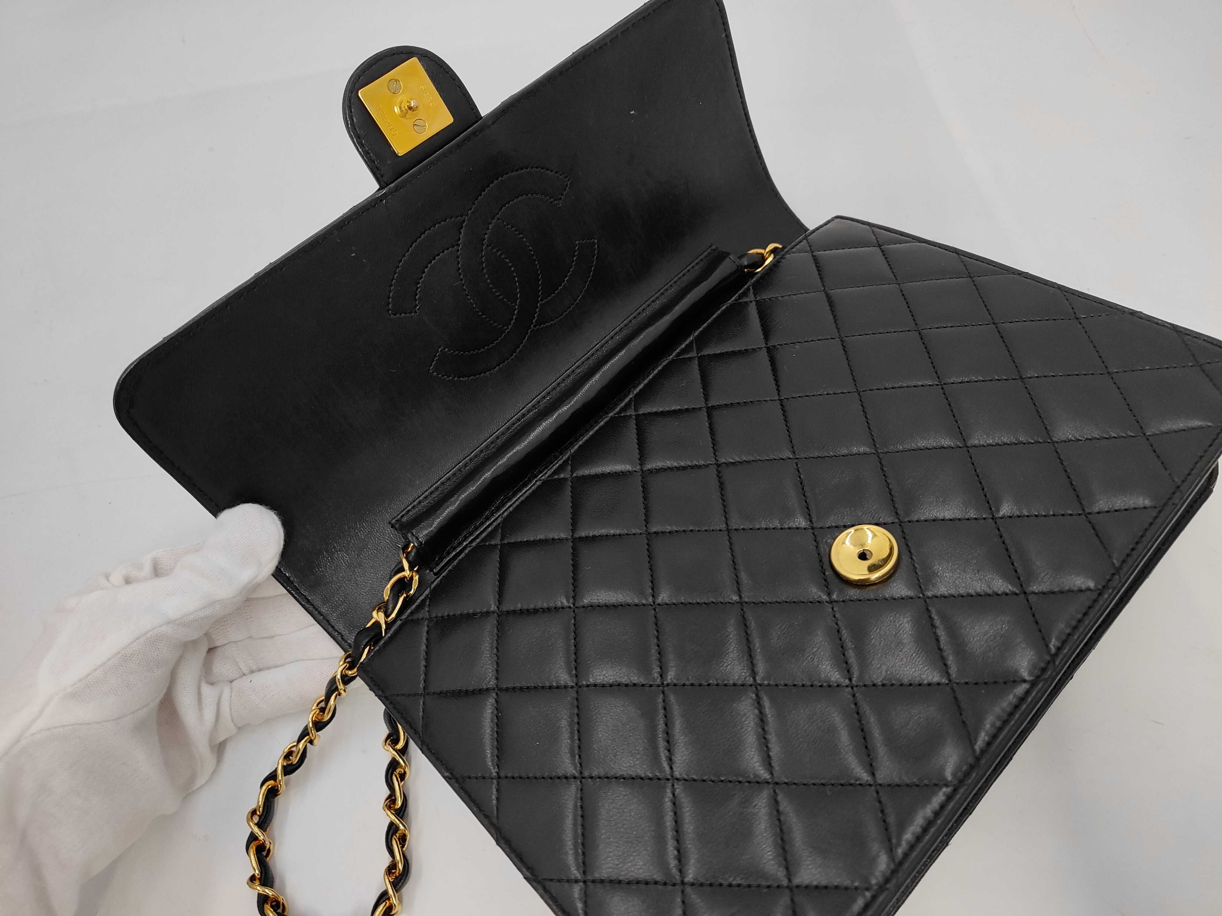Lambskin [20% UP] Coco Mark Push-Lock Chain Shoulder Bag — view 6