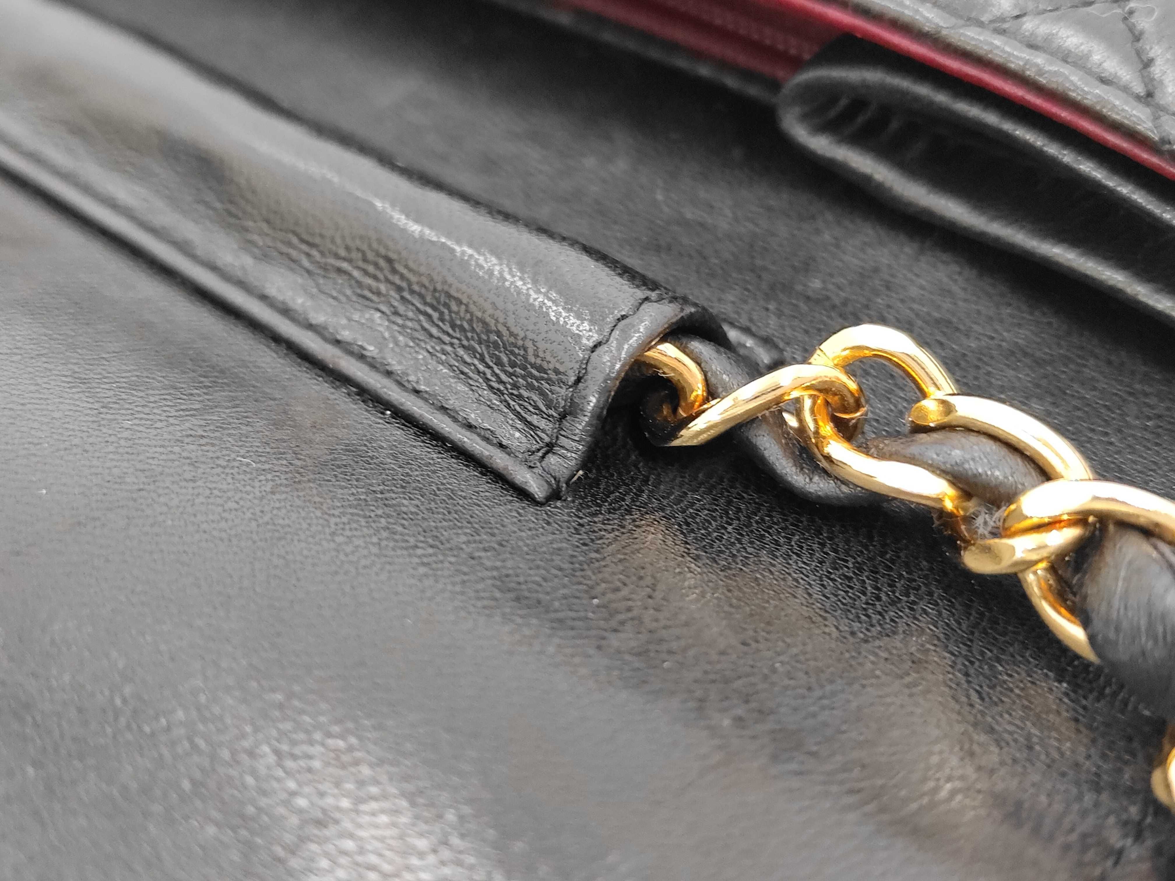 Lambskin [20% UP] Coco Mark Push-Lock Chain Shoulder Bag — view 8