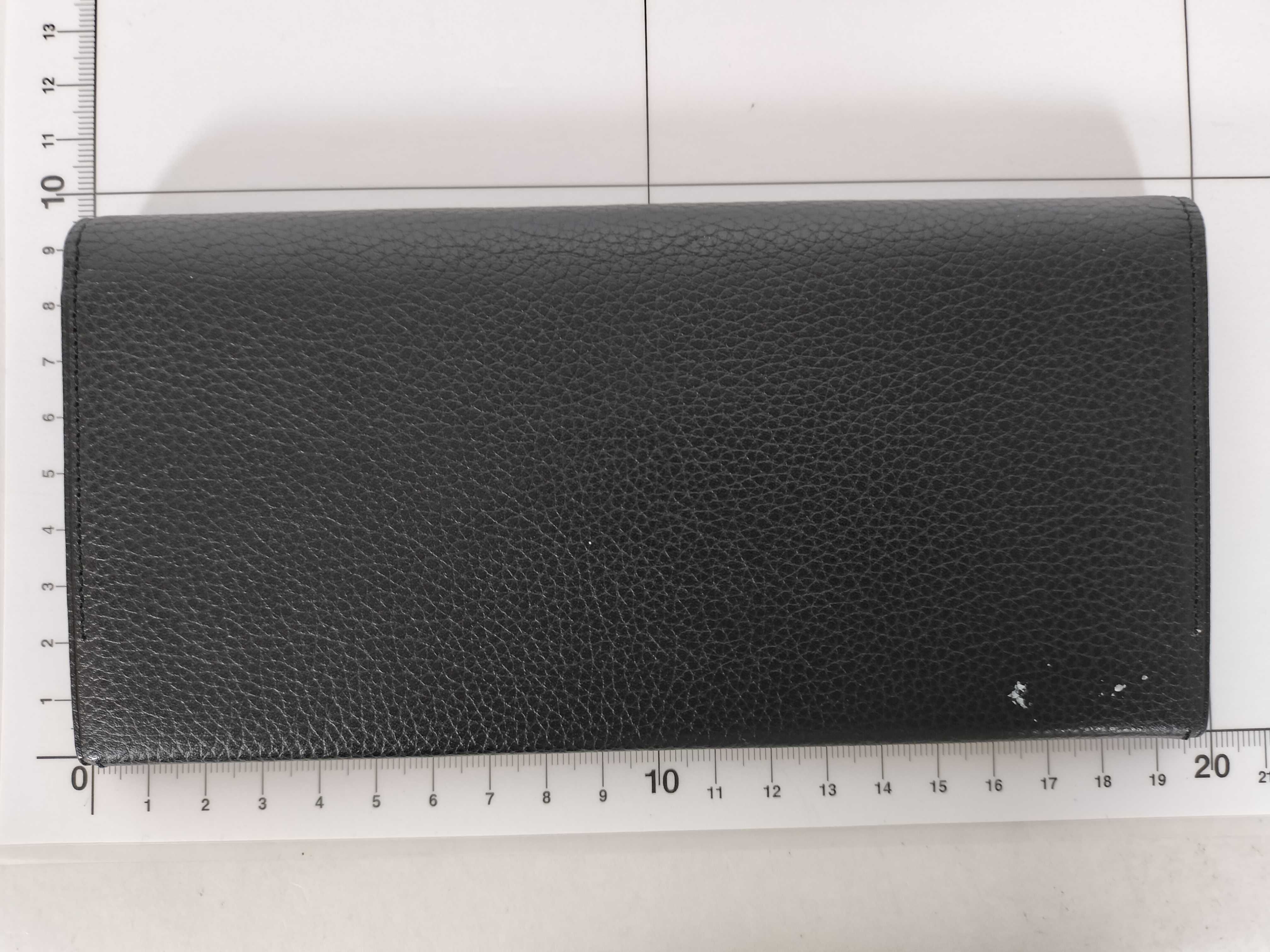 Black Label Burberry Leather Folding Wallet Black Wallet — view 2