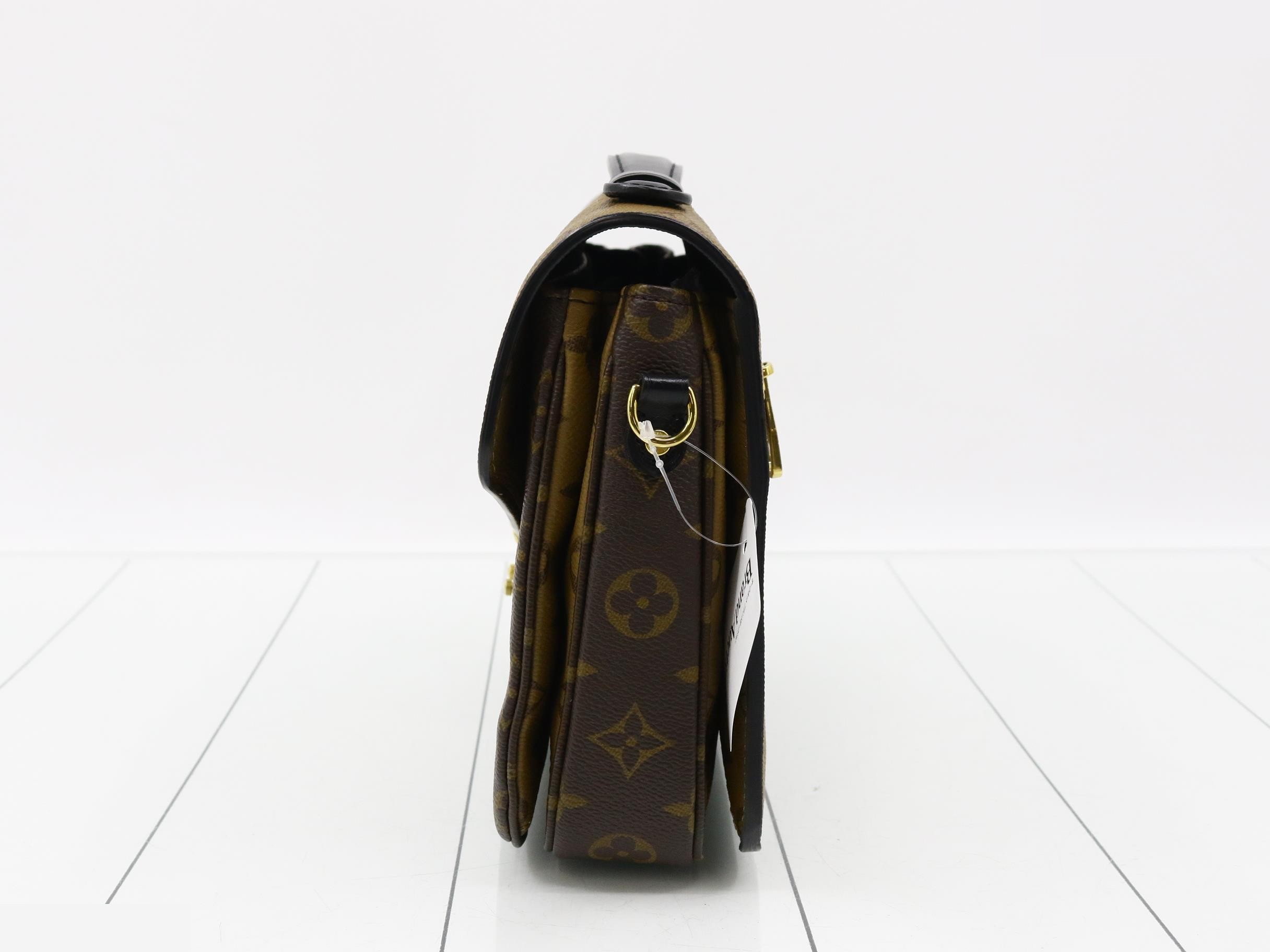 Monogram Reverse Pochette Metis MM 2-Way Handbag — view 3
