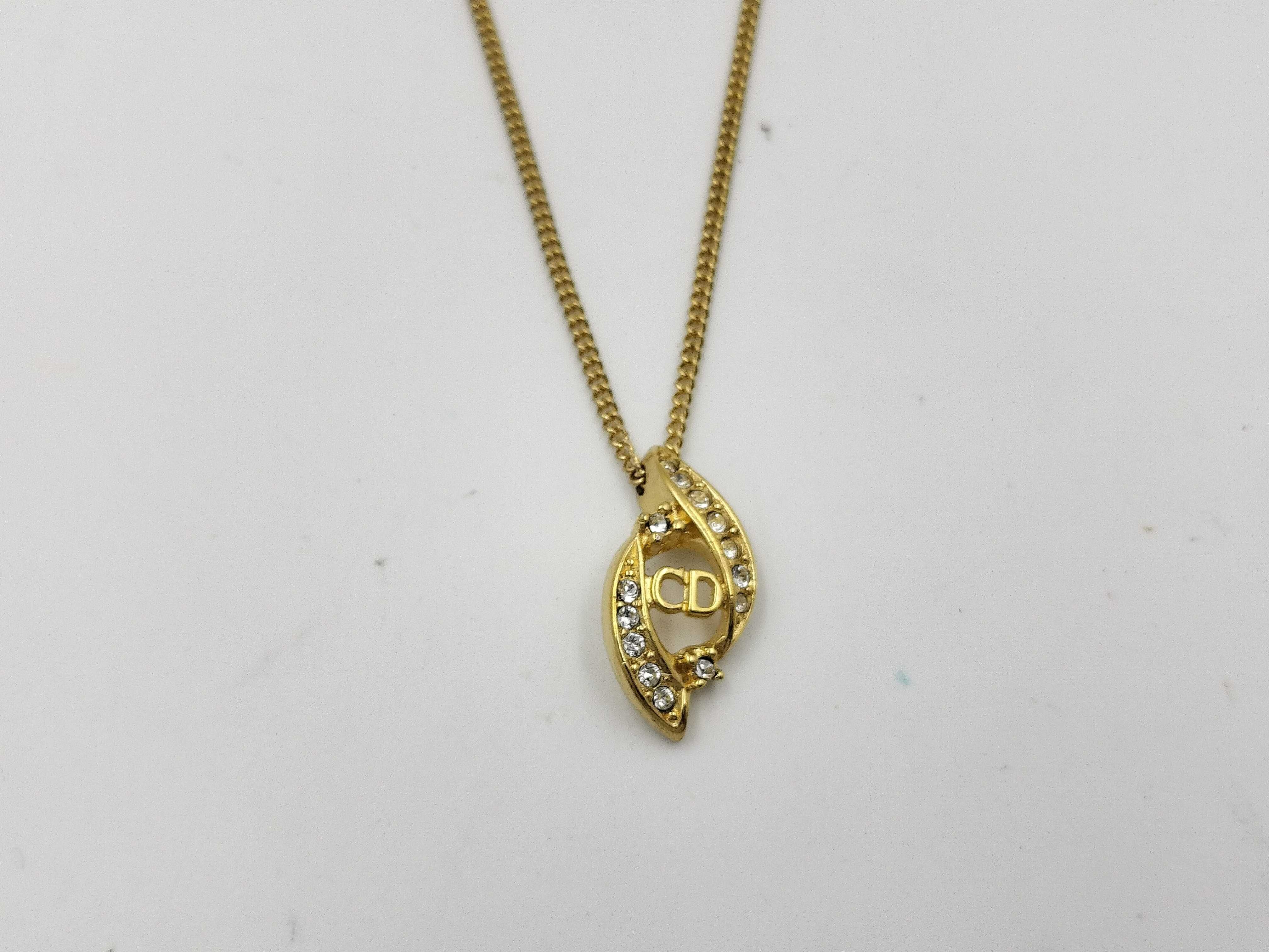 CD Rhinestone Necklace