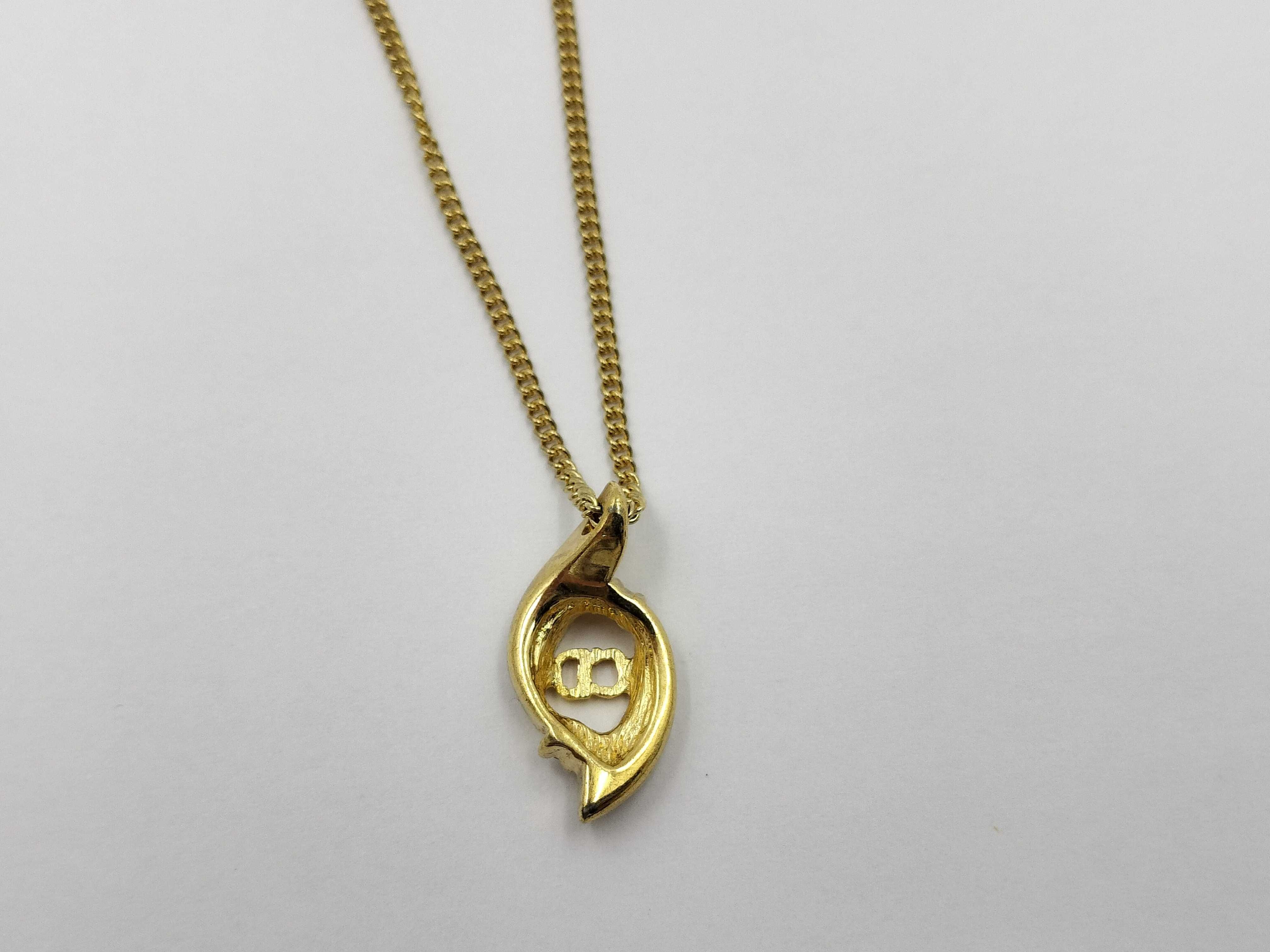 CD Rhinestone Necklace — view 2