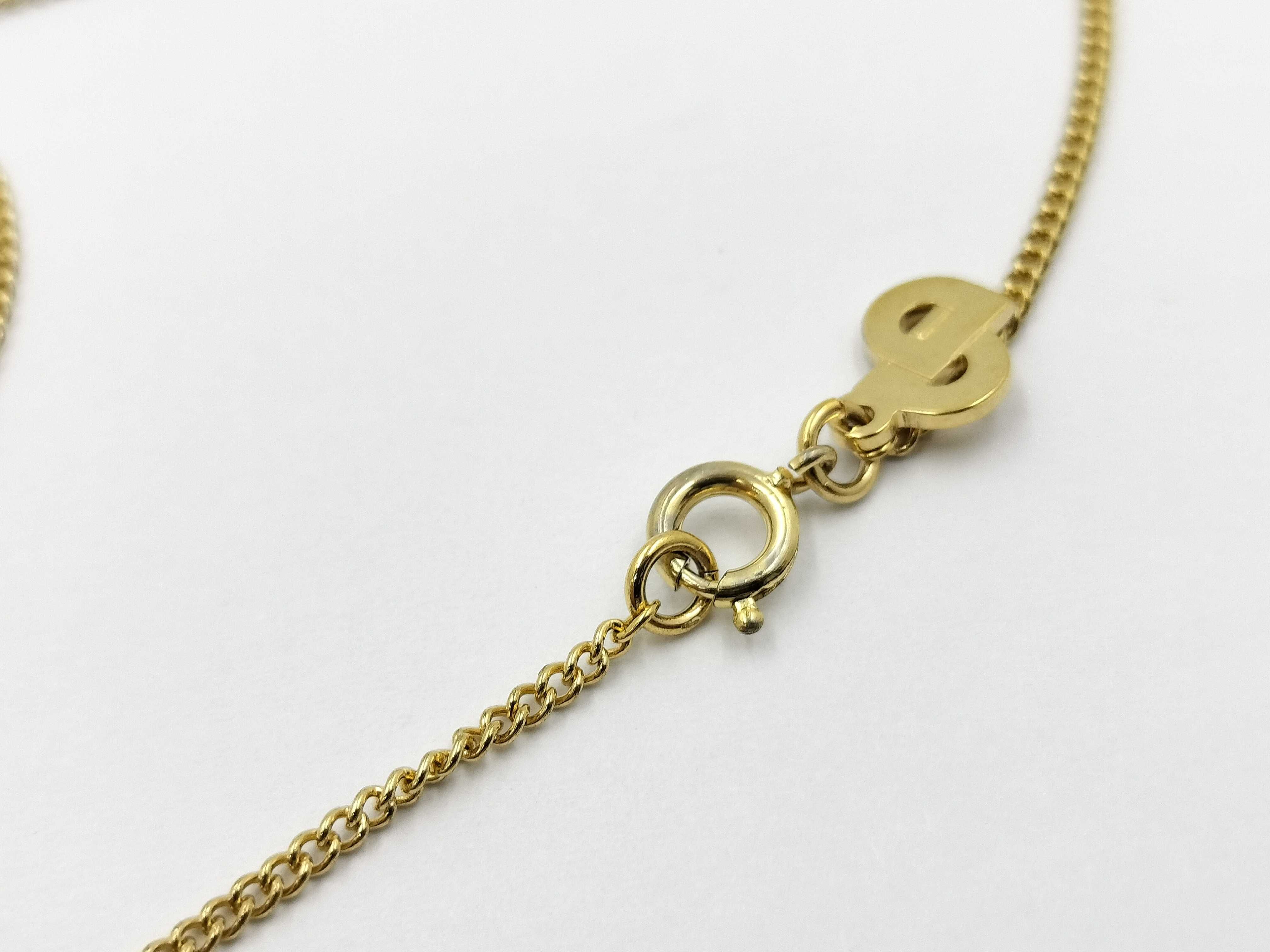 CD Rhinestone Necklace — view 4
