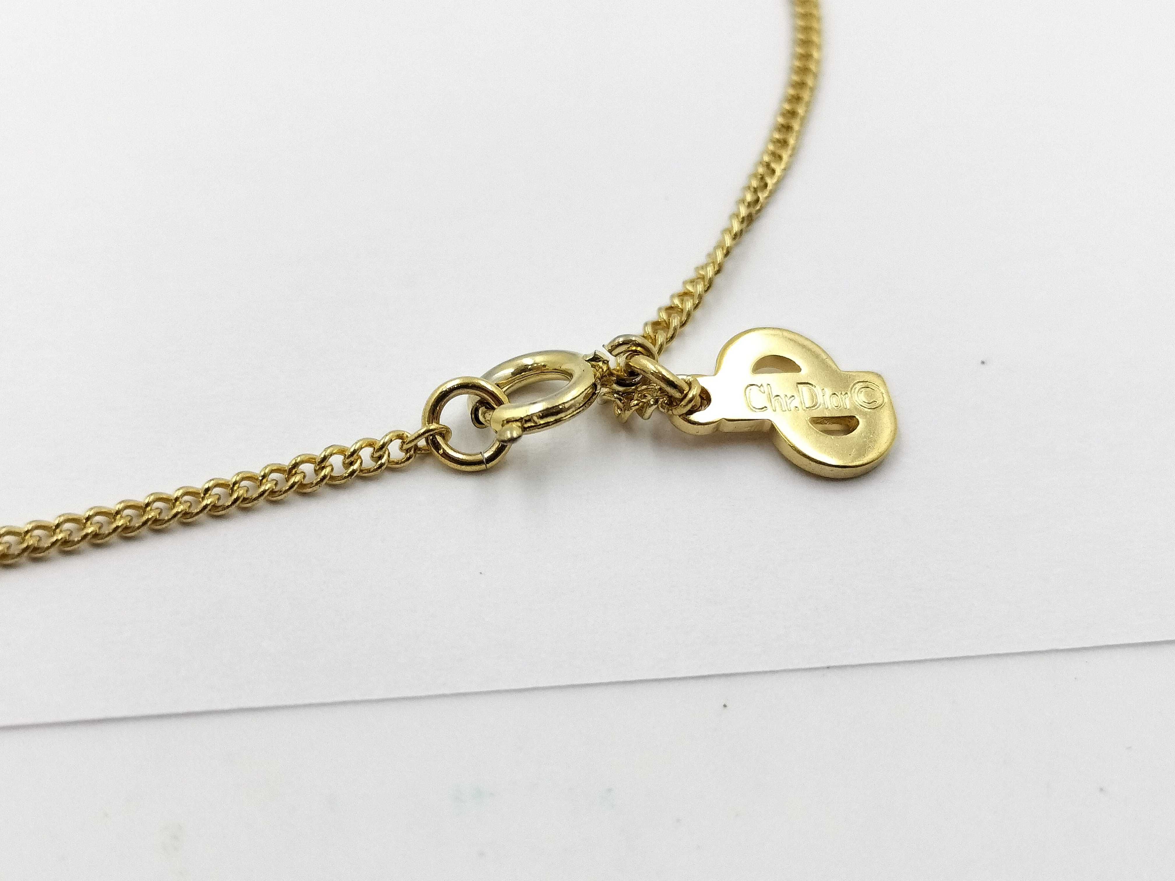 CD Rhinestone Necklace — view 8