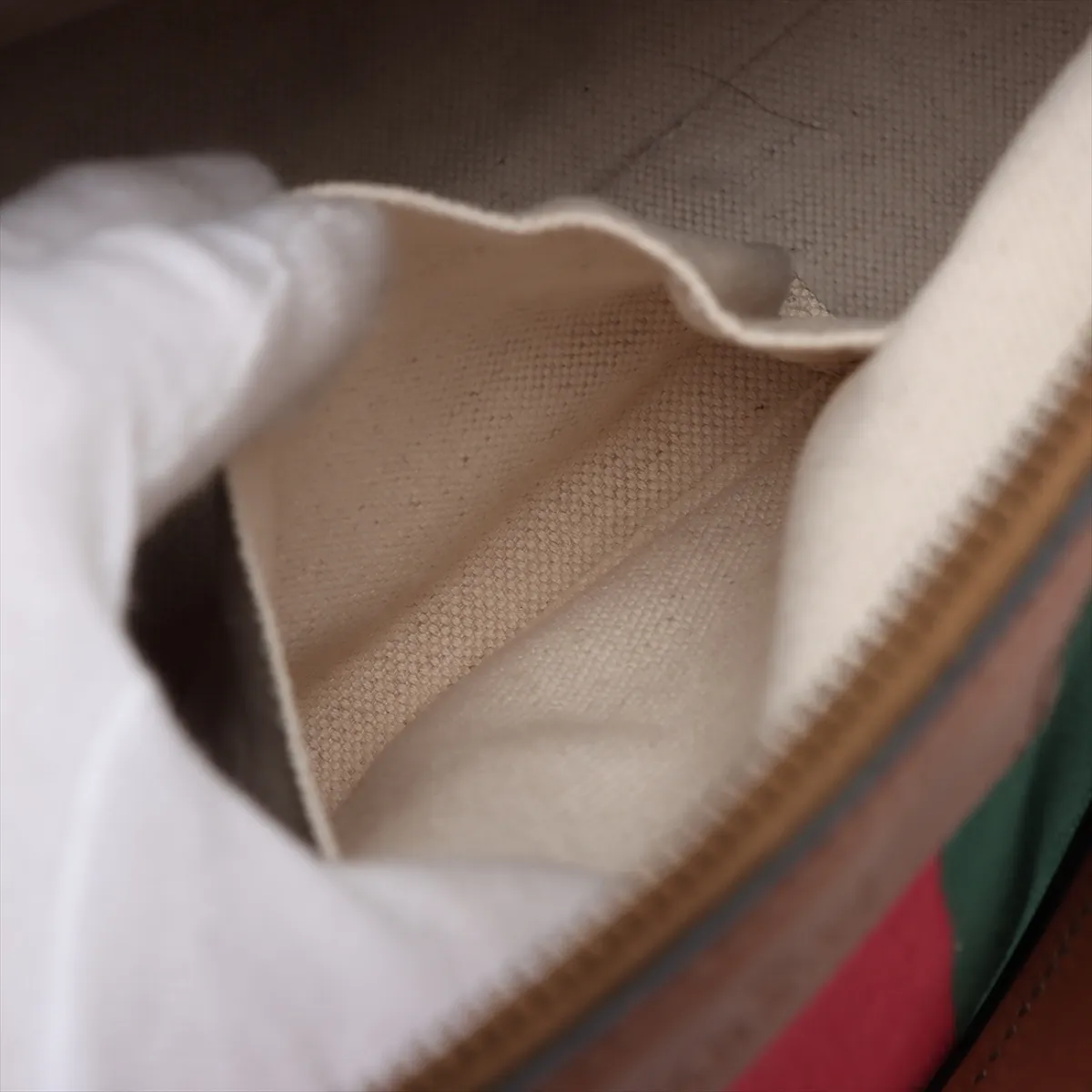GG canvas x leather 2WAY handbag beige x brown 353114 — view 10