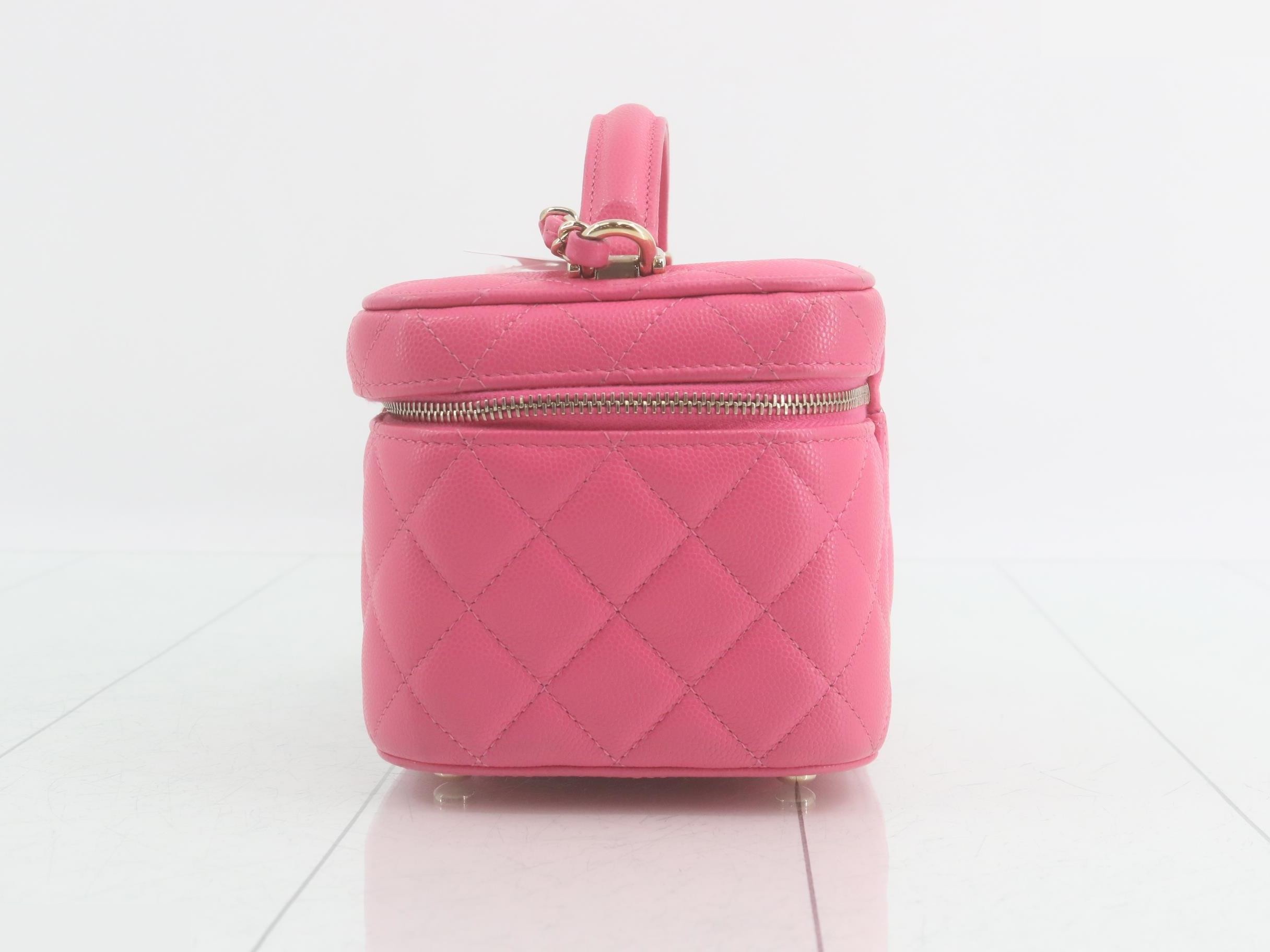 Plate Vanity Bag, Small, Matelassé Shoulder Bag — view 3