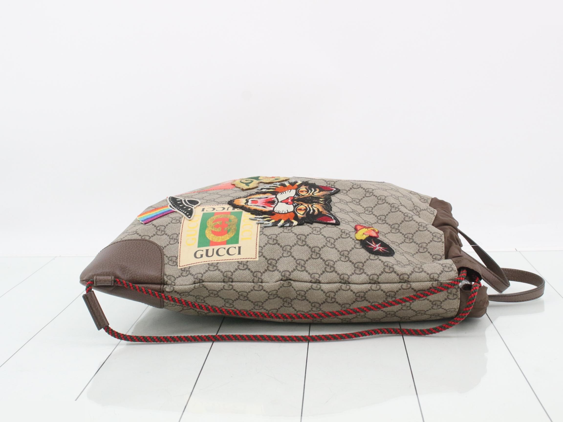 GG Supreme Angry Cat 473872 Backpack — view 3