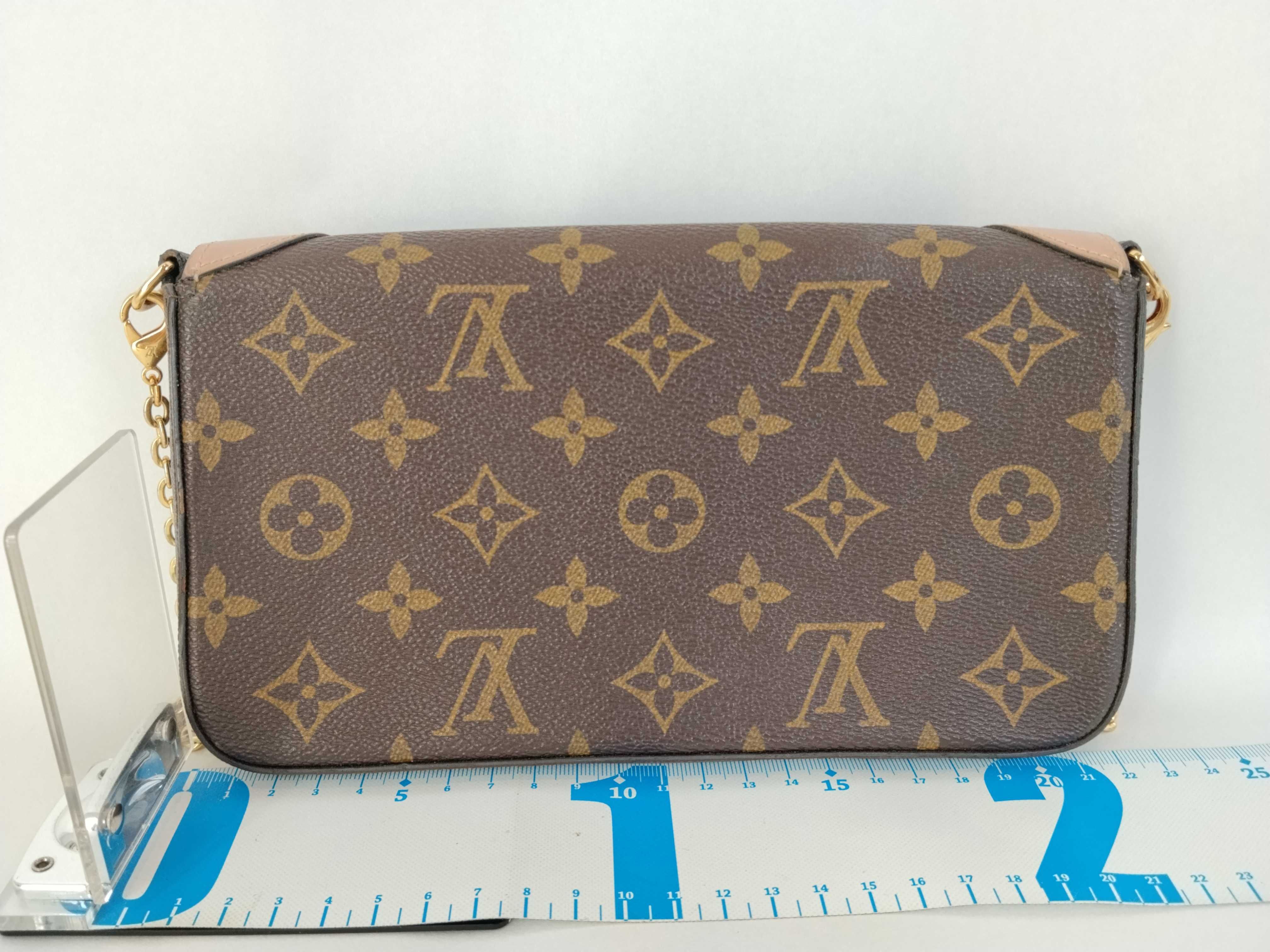 Monogram Pochette Felicie M67248 MI0148 Brown Shoulder Bag — view 2