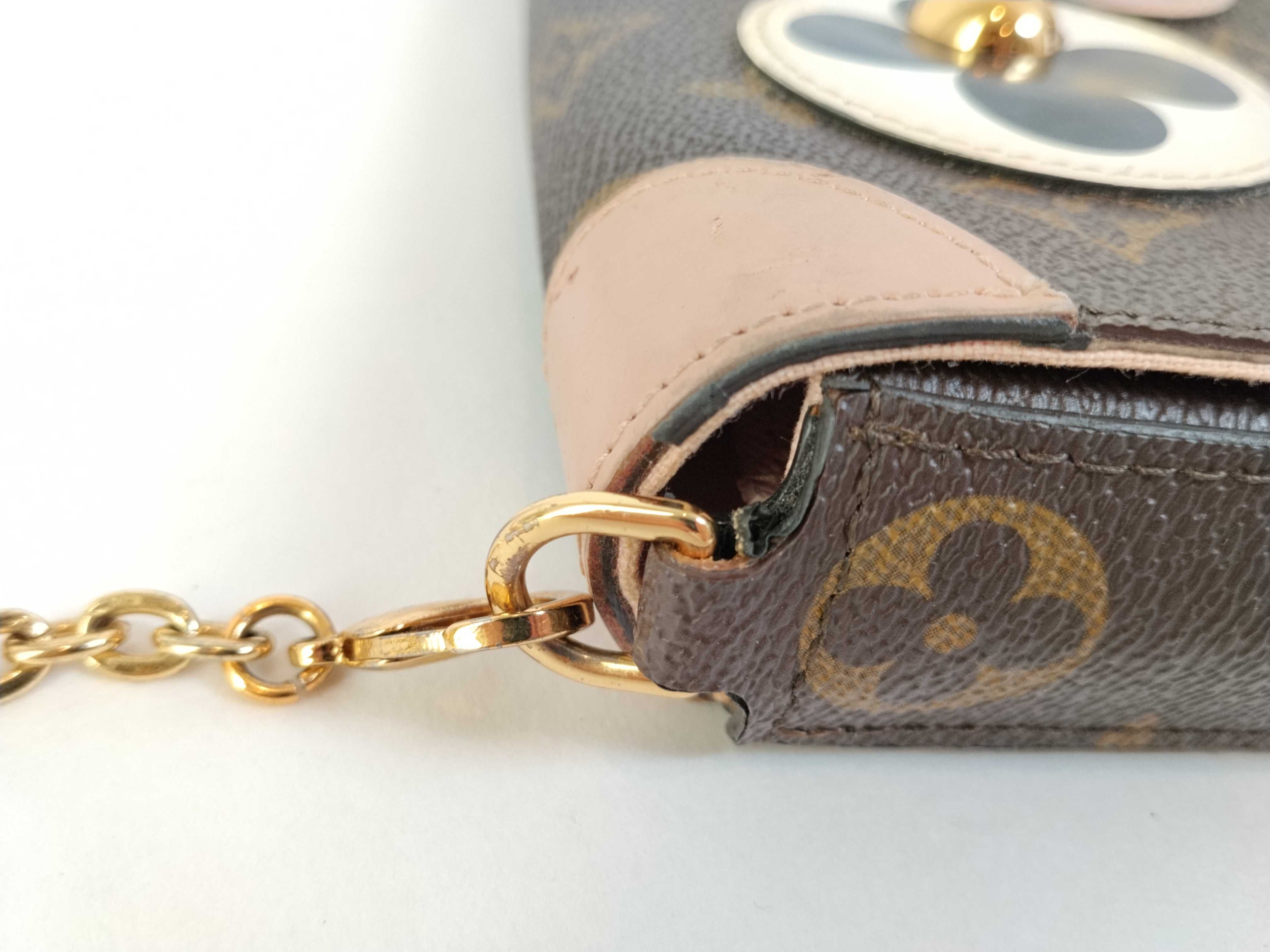 Monogram Pochette Felicie M67248 MI0148 Brown Shoulder Bag — view 5