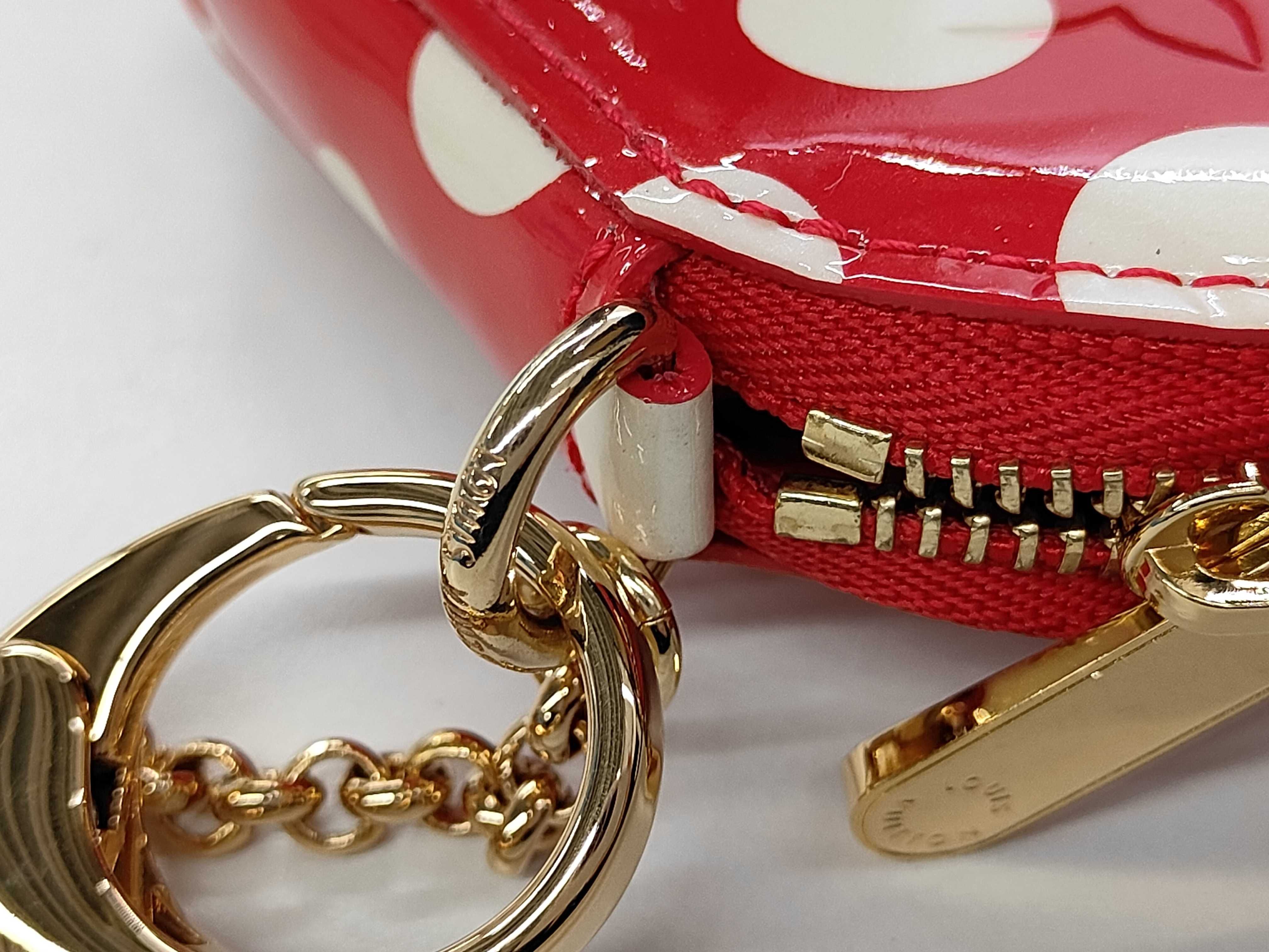 Monogram Vernis Dot Infinity Portemonnaie Chapeau M91570 Coin Case — view 3