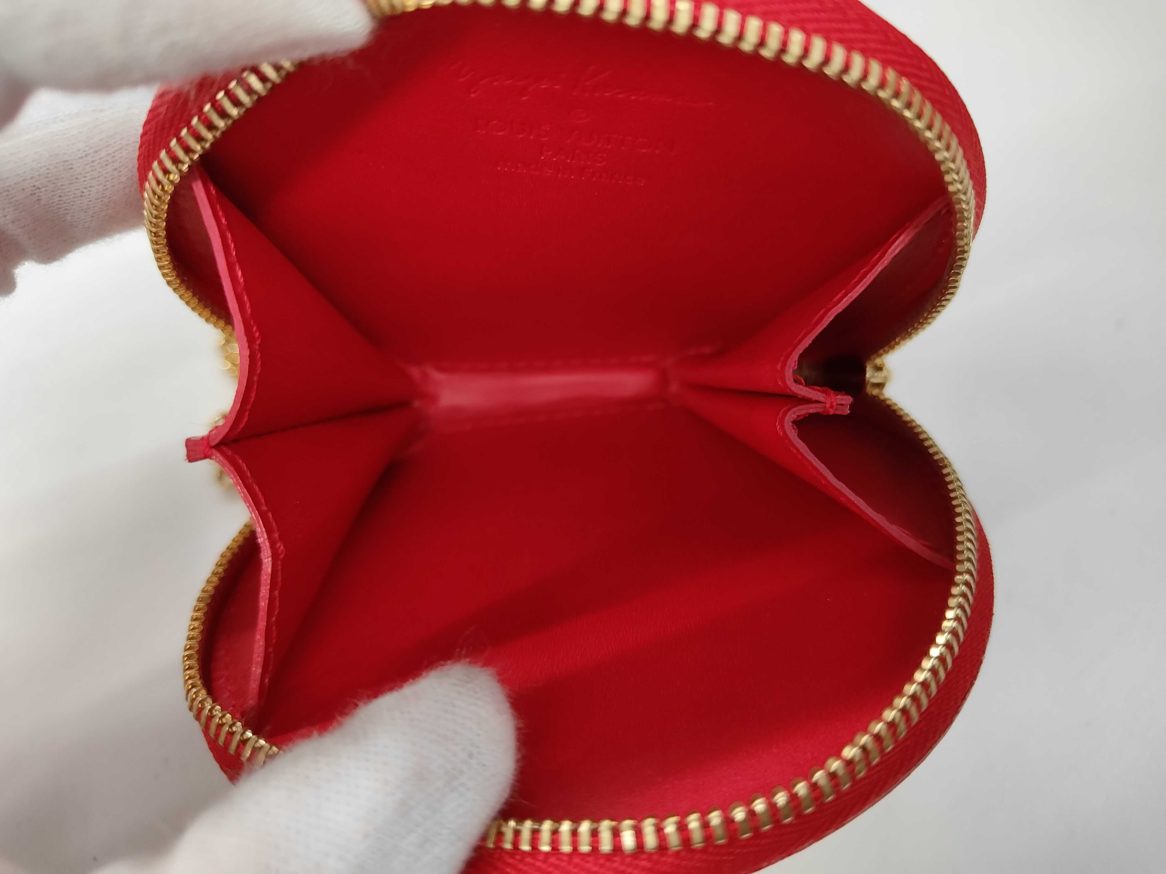 Monogram Vernis Dot Infinity Portemonnaie Chapeau M91570 Coin Case — view 6