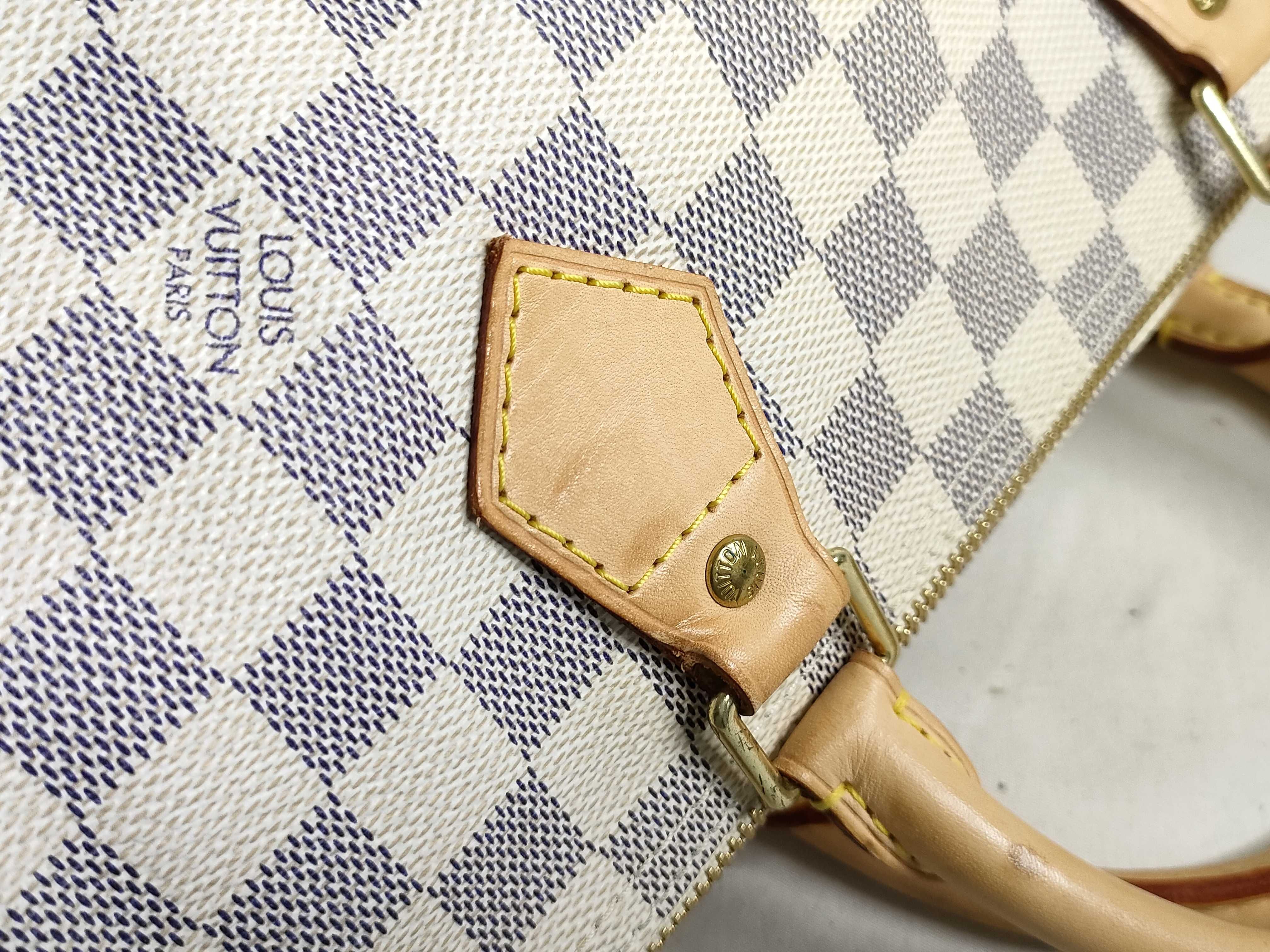Damier Azur Speedy 30 Handbag (HK-N41533) — view 5