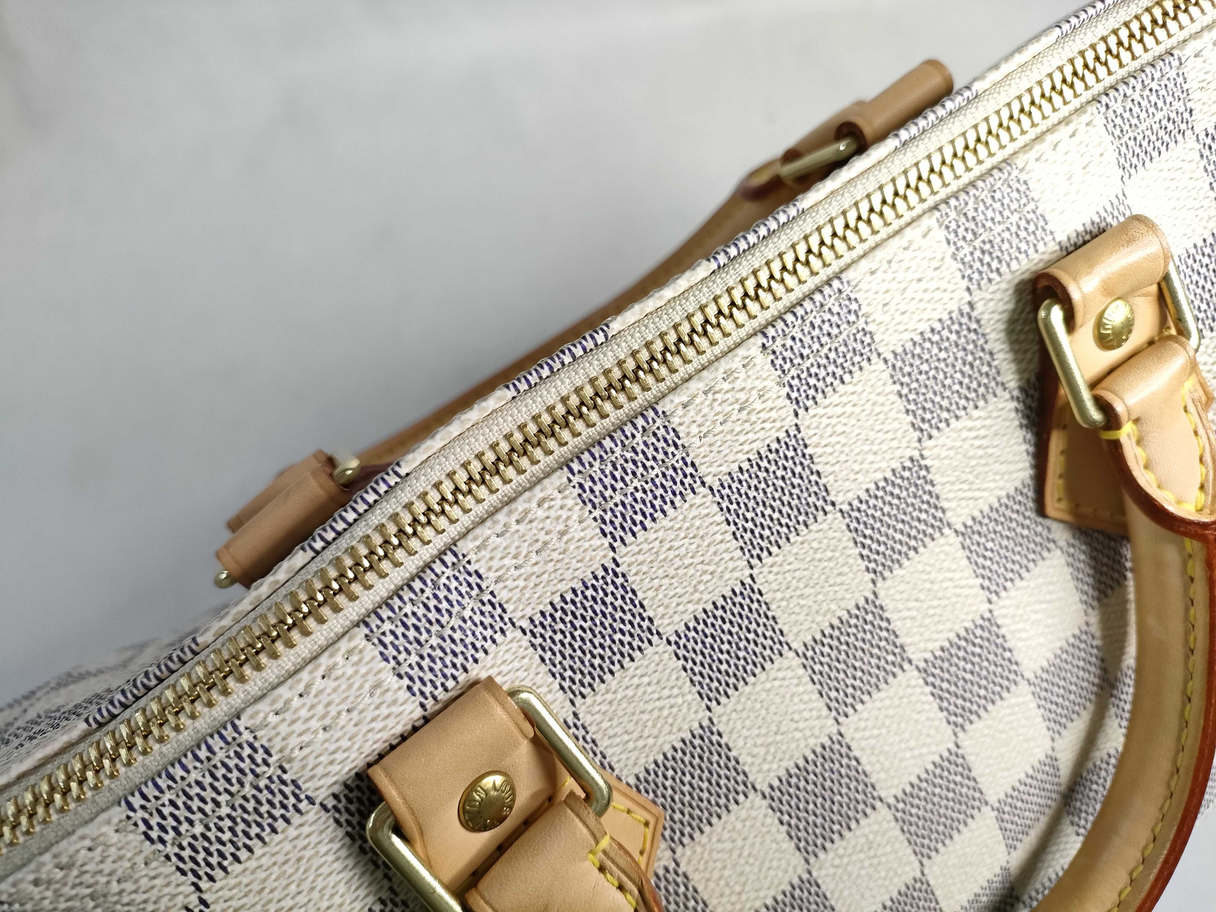 Damier Azur Speedy 30 Handbag (HK-N41533) — view 8