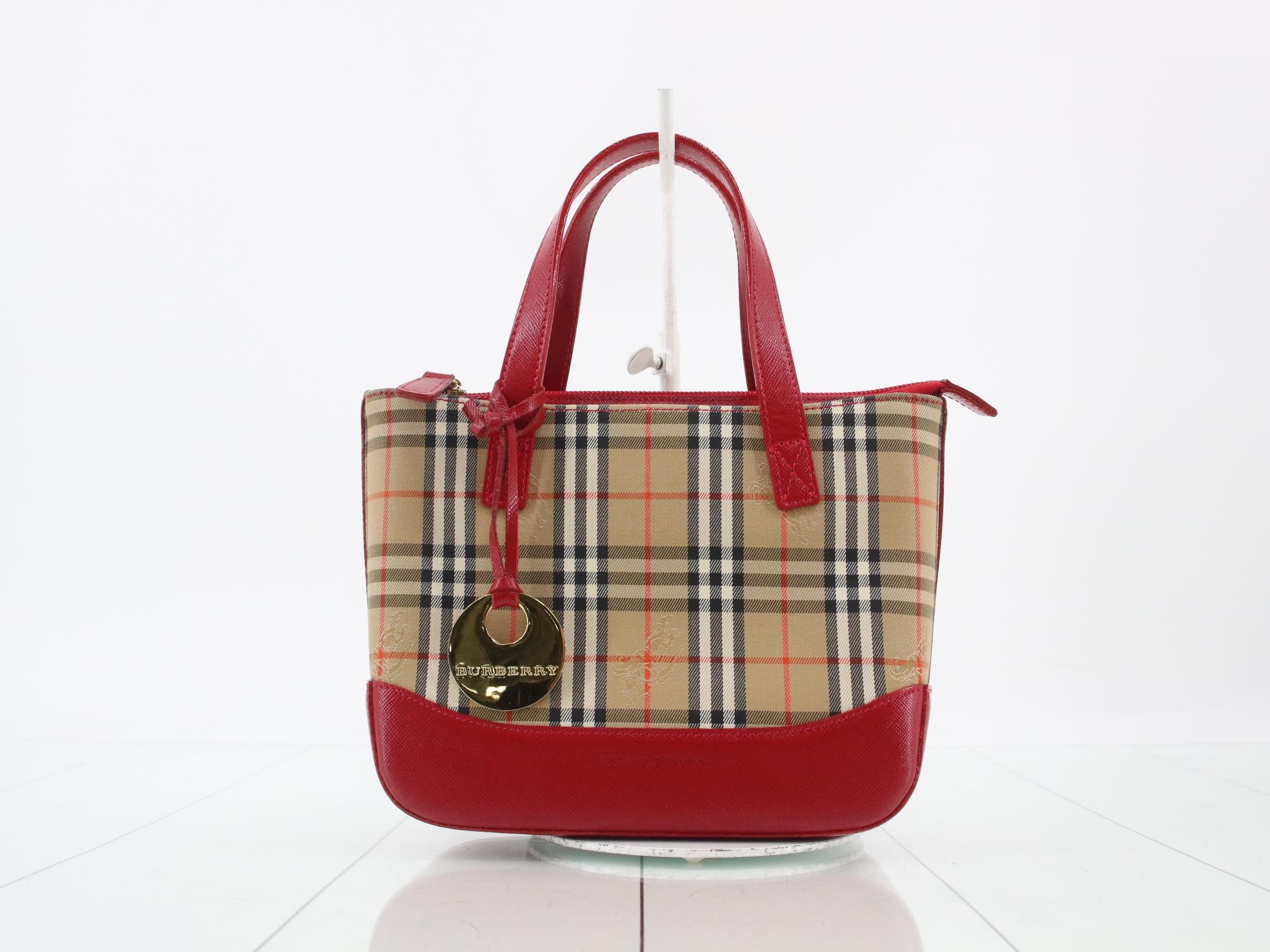 Nova Check handbag (comes with box and charm)