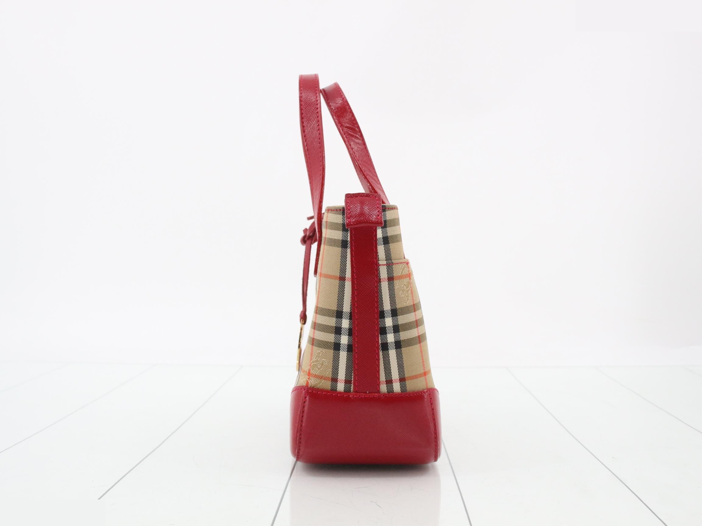Nova Check handbag (comes with box and charm) — view 3