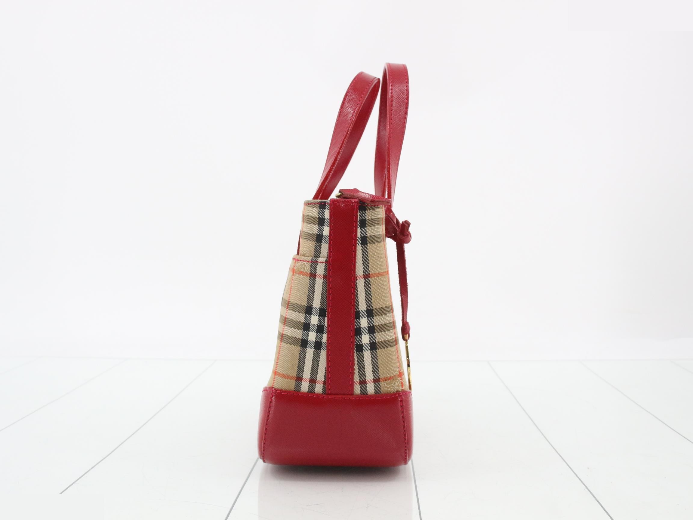 Nova Check handbag (comes with box and charm) — view 4