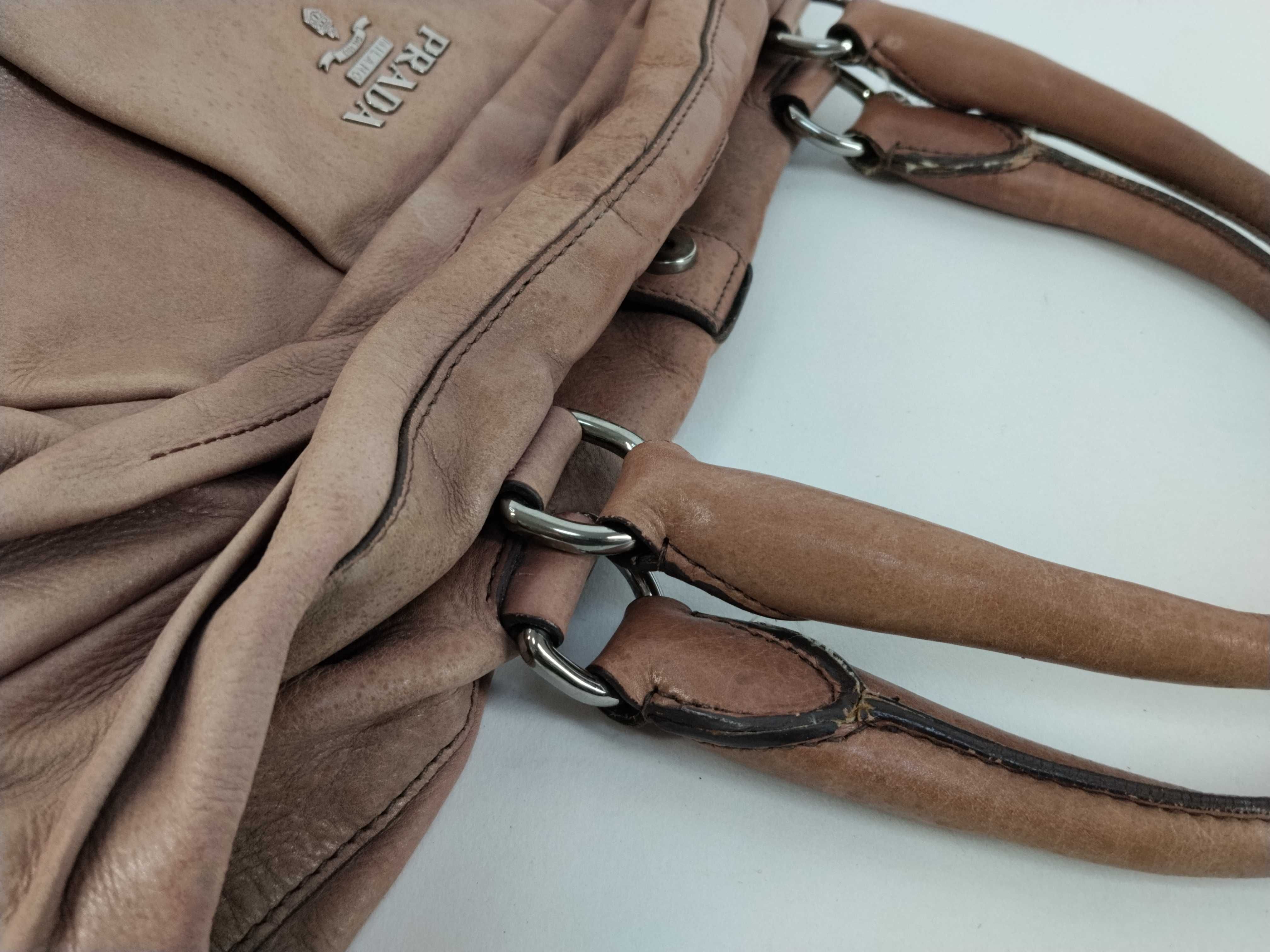 handbag, leather, pink handbag — view 5