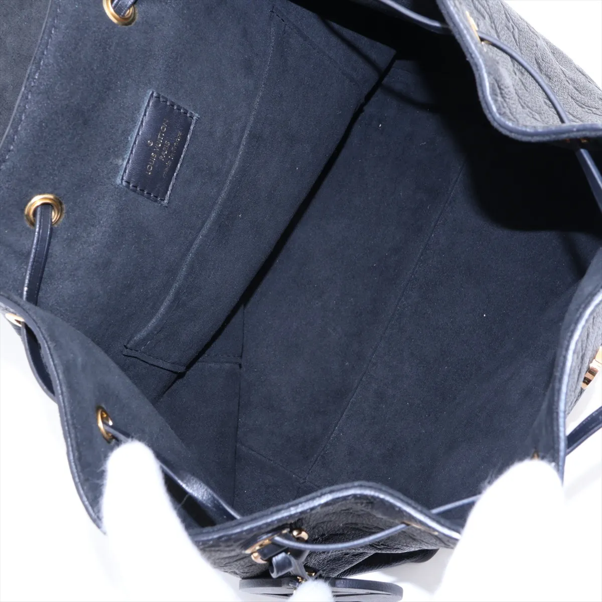Monogram Empreinte Montsouris PM M45205 Black (RFID detected) — view 7