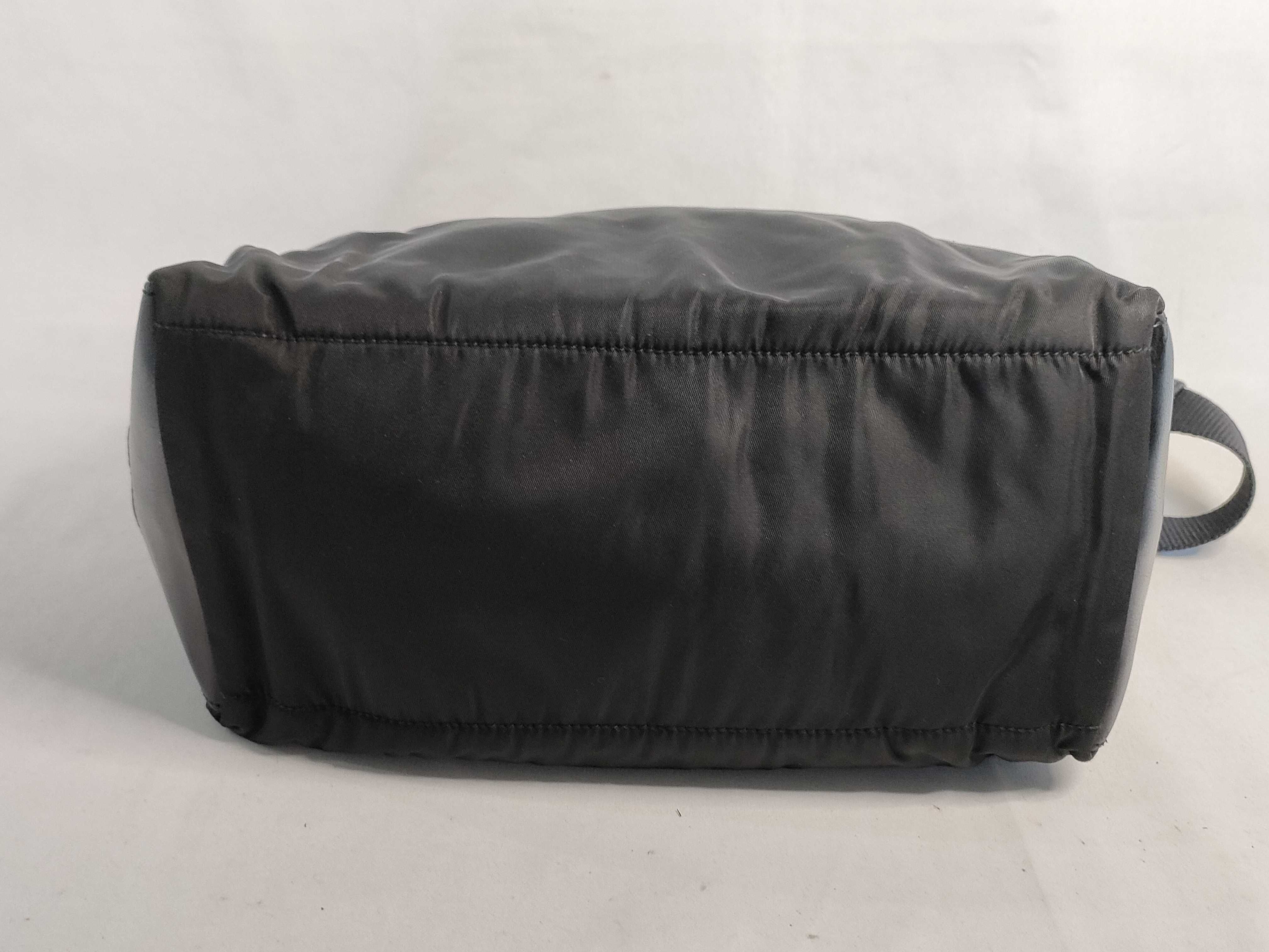 Nylon Prada One-Shoulder Bag, Black, with Card Included. — view 7