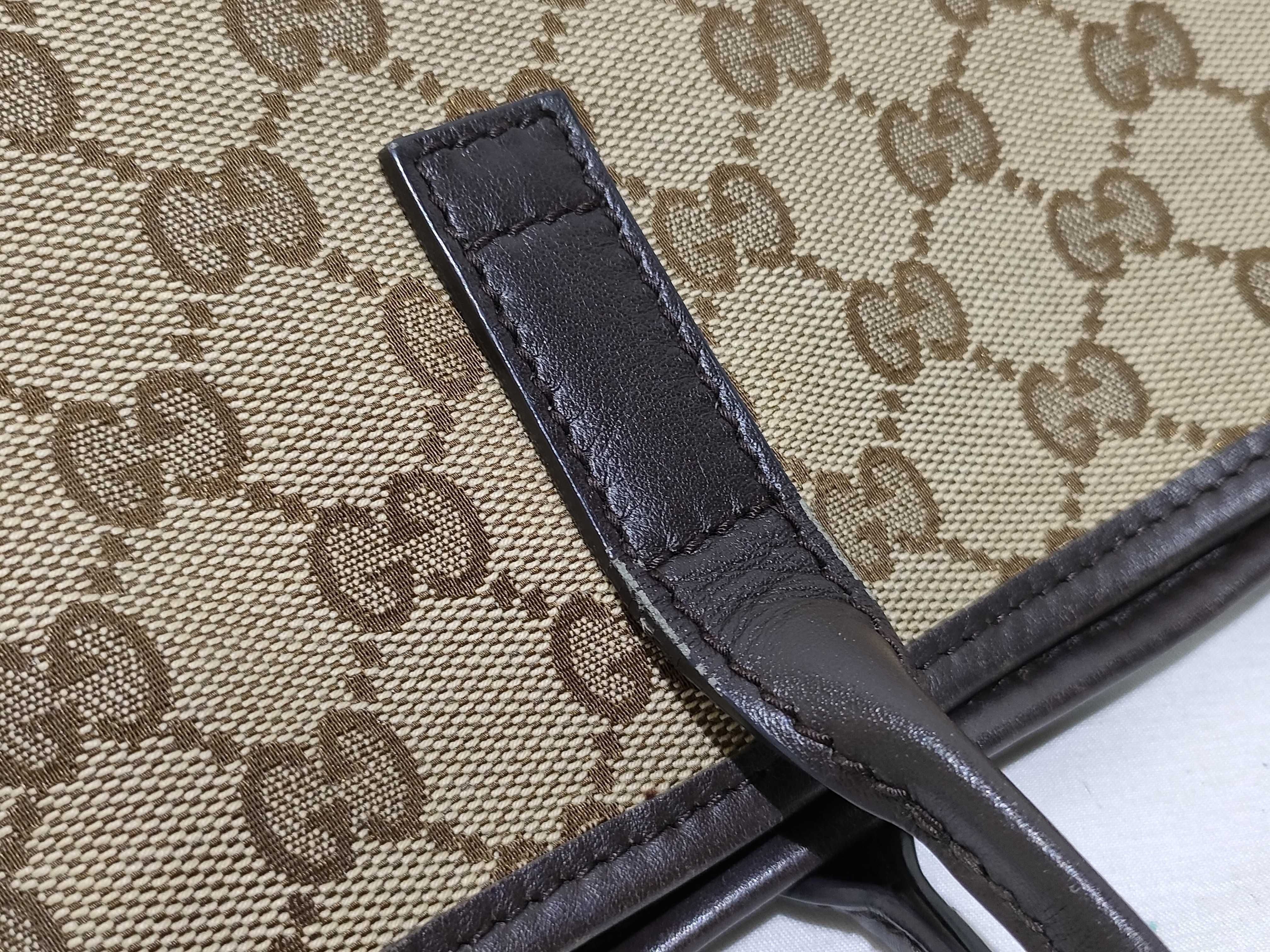 GG Canvas Abbey New Brit GG Pattern Tote Bag — view 5