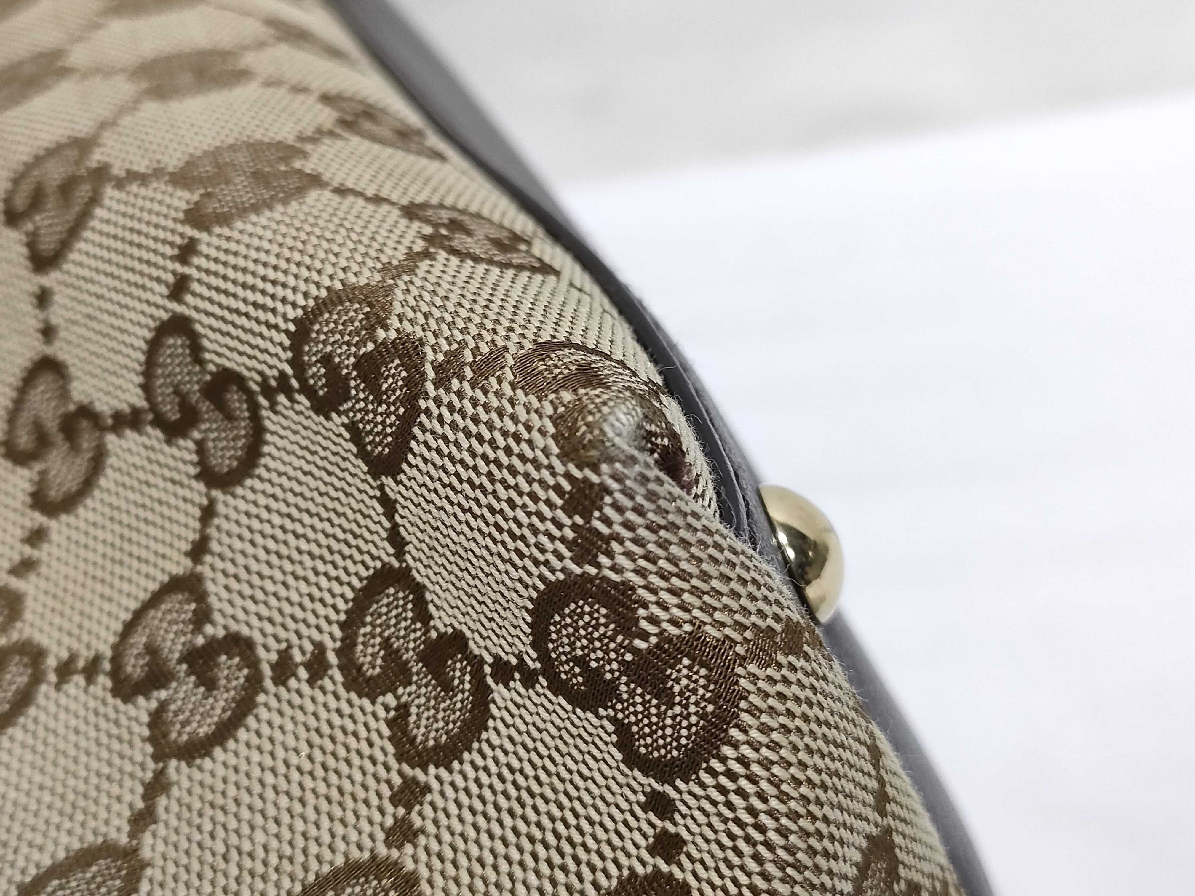 GG Canvas Abbey New Brit GG Pattern Tote Bag — view 6