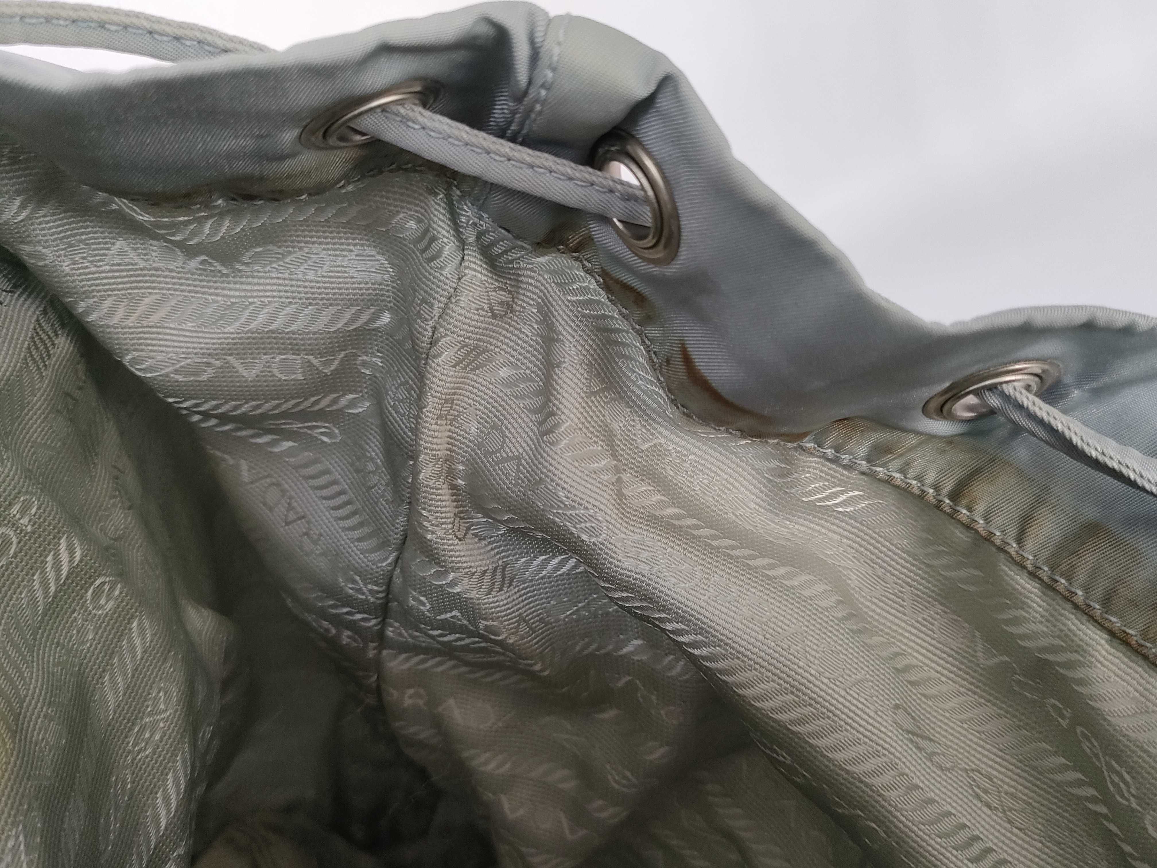 nylon backpack, blue nylon backpack. — view 11