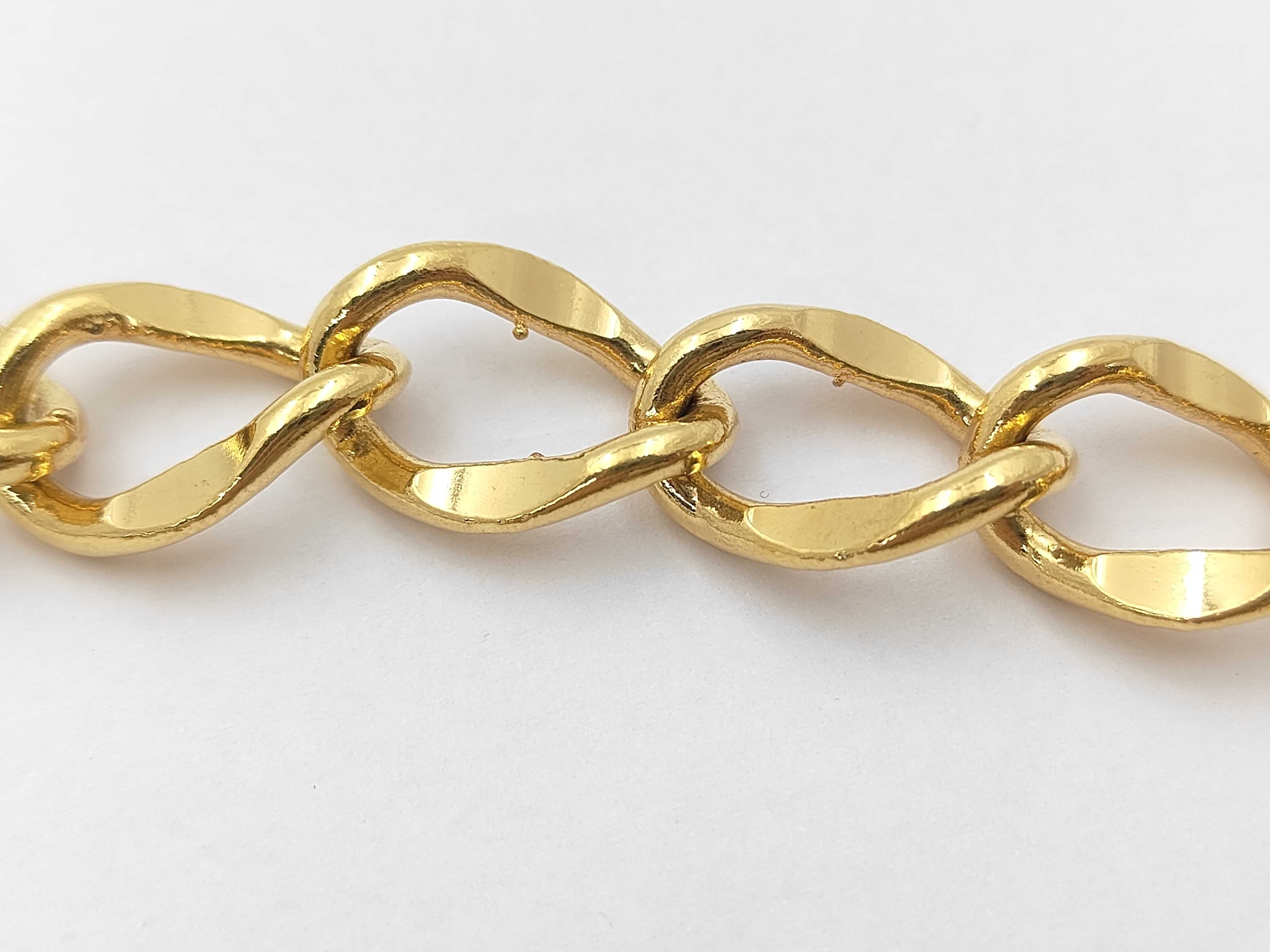Chain Belt Double 94P Coco Mark Coin Necklace — view 3